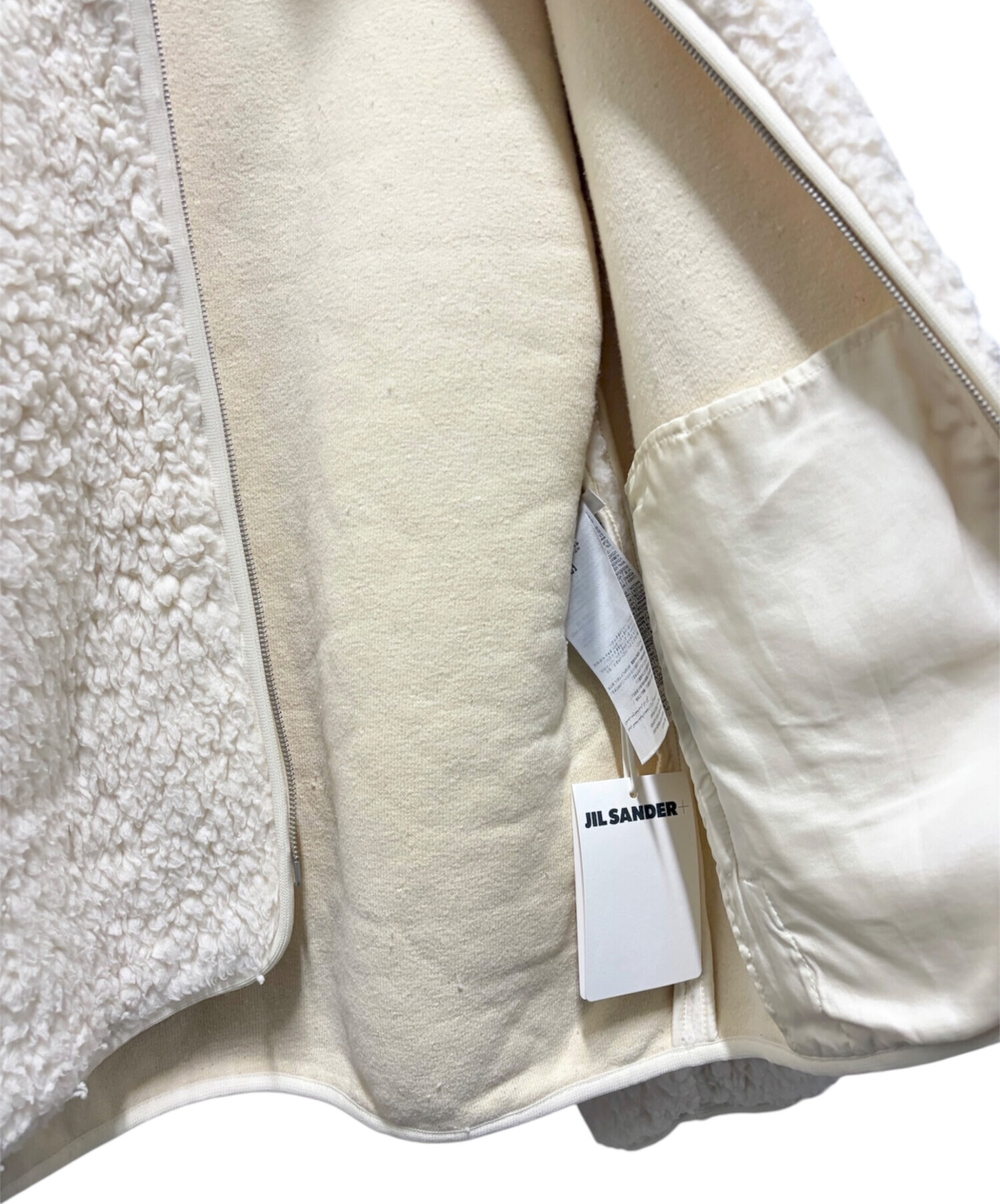 た*け様 新品　人気モデル　ジルサンダー　リサイクル　ポリアミド　パファー　ジャ Jil Sander ジップアップ パデッドジャケット | ブラック | FARFETCH JP