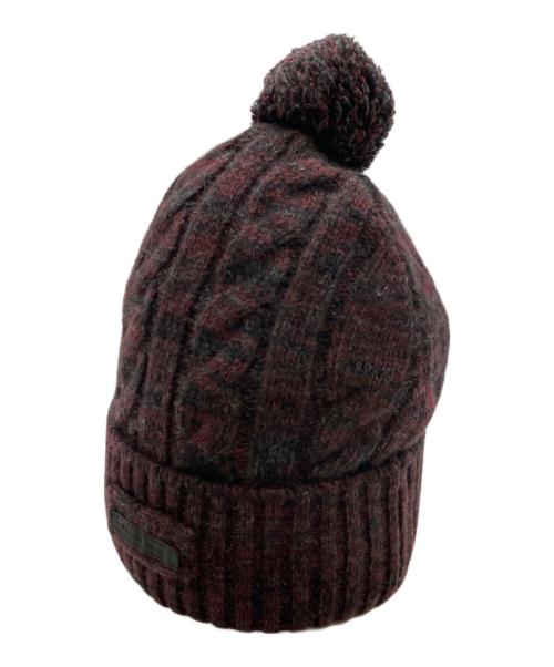 中古・古着通販】PRADA (プラダ) Wool Blend Ribbed Knit Beanie