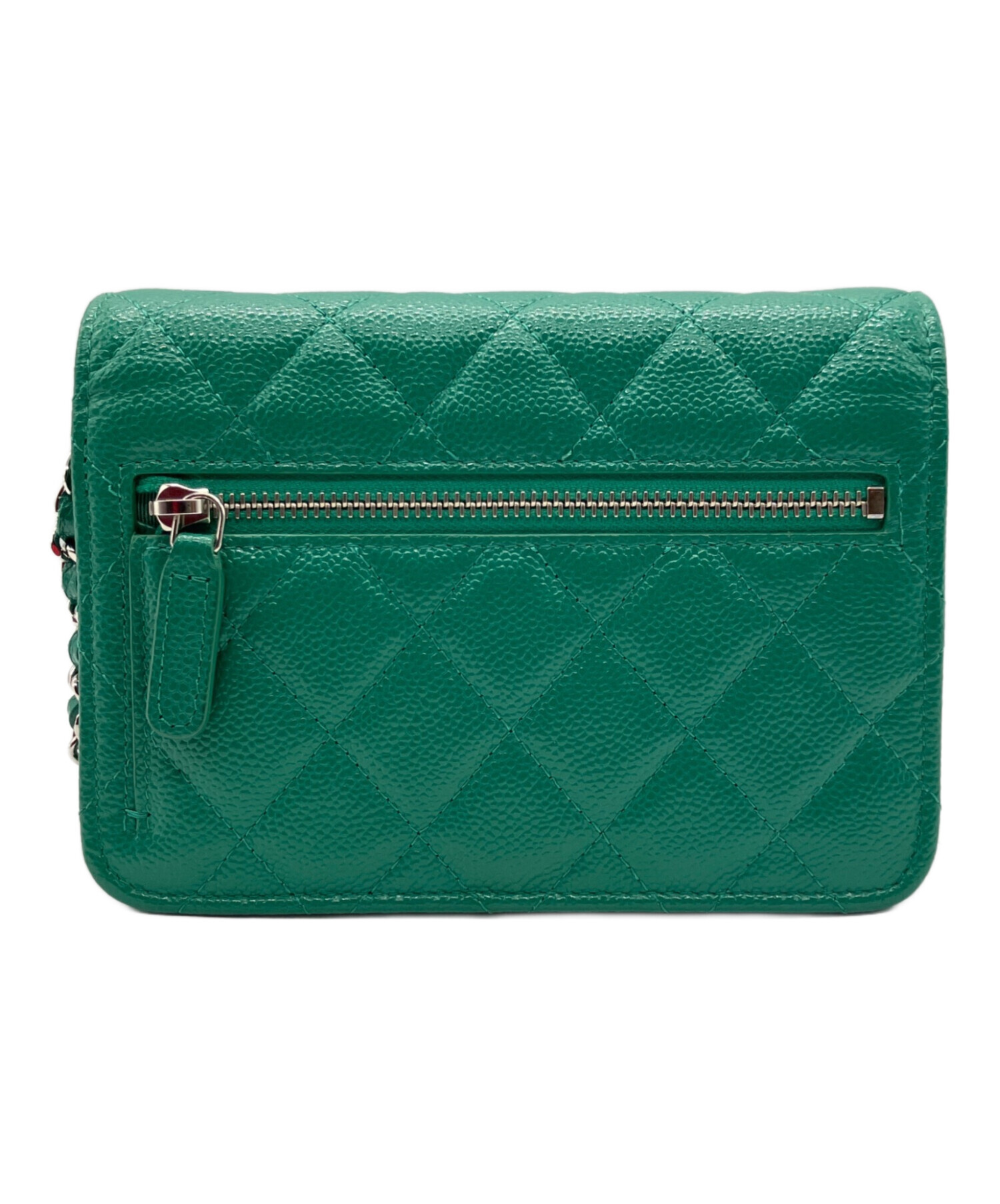 中古・古着通販】CHANEL (シャネル) Matelassé Caviar Skin Chain