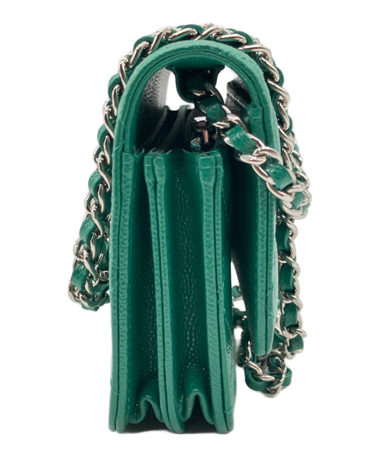 中古・古着通販】CHANEL (シャネル) Matelassé Caviar Skin Chain