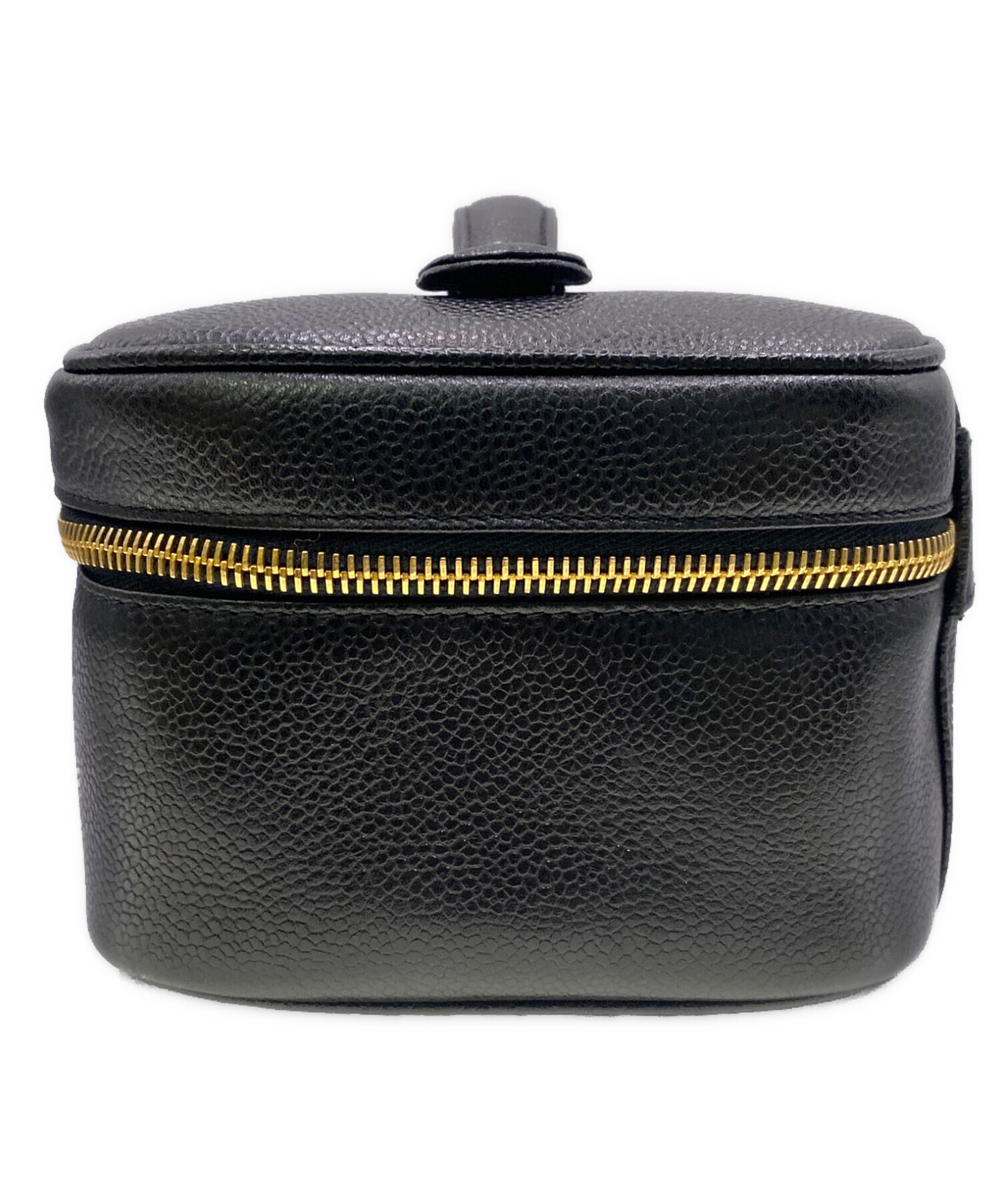 中古・古着通販】CHANEL (シャネル) バニティバッグ ブラック
