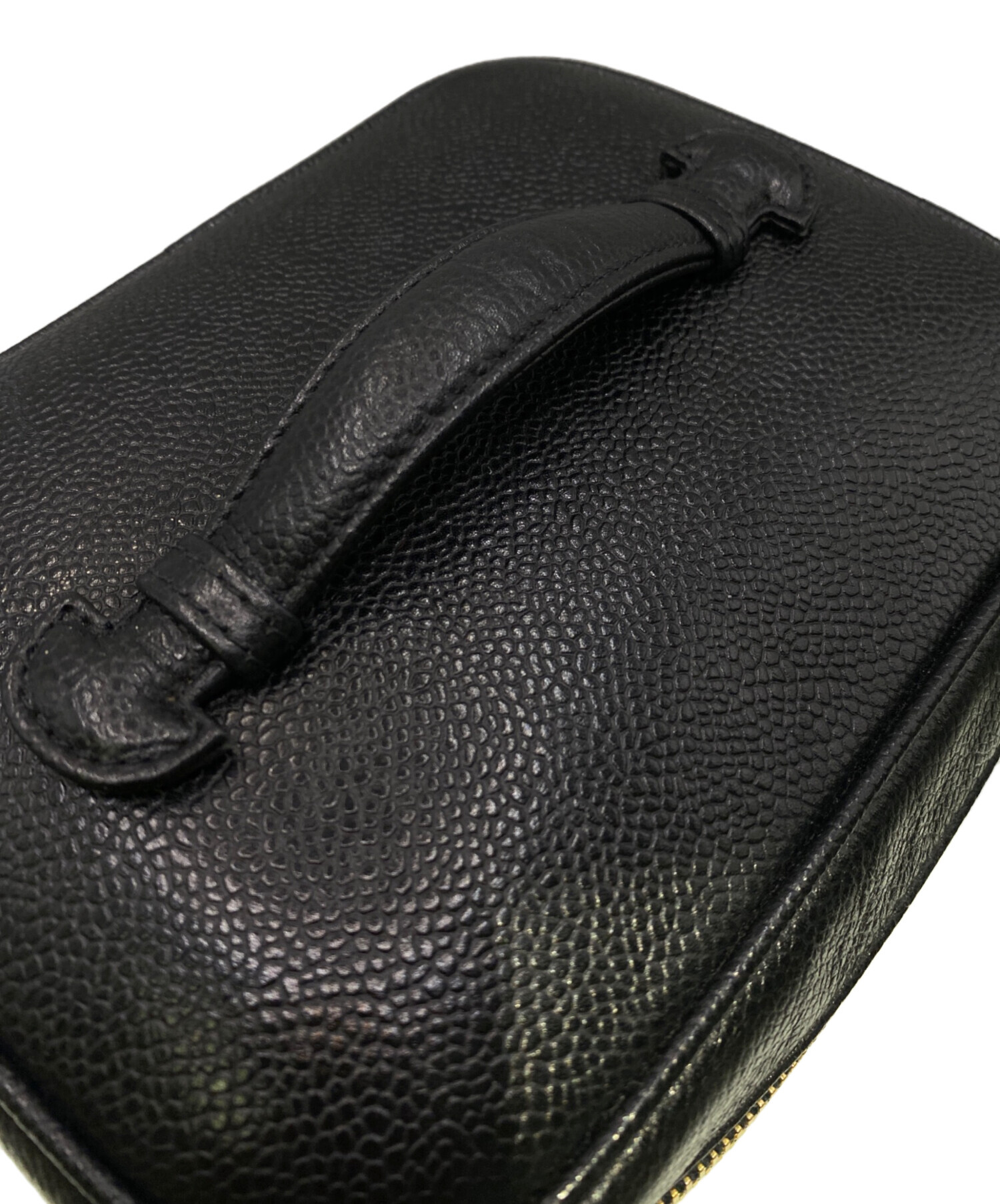 中古・古着通販】CHANEL (シャネル) バニティバッグ ブラック