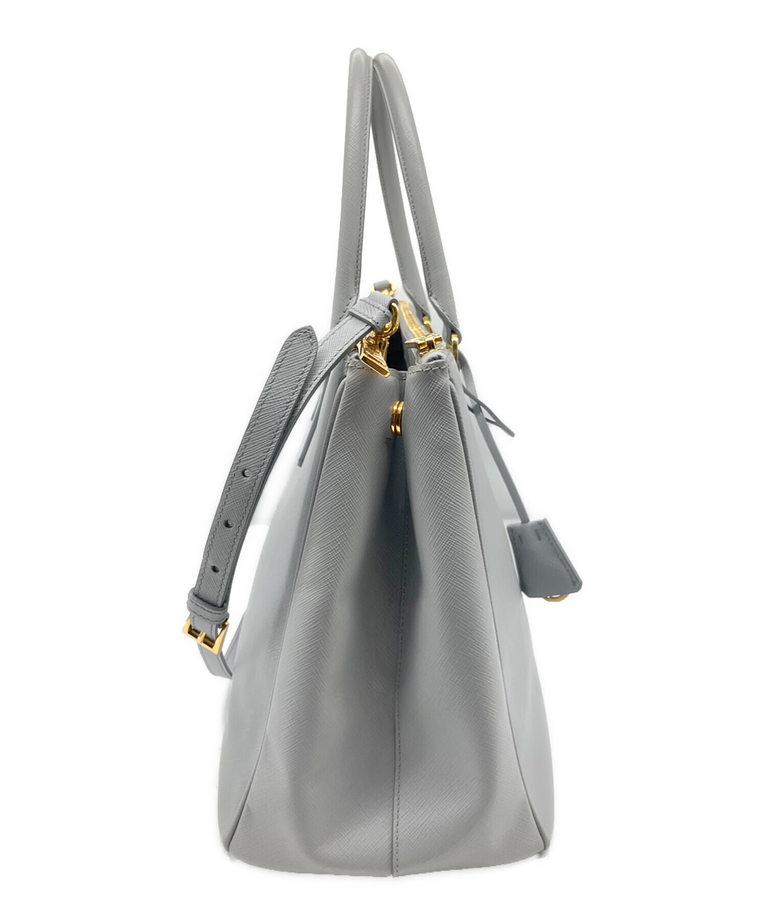 中古・古着通販】PRADA (プラダ) ガレリア サフィアーノレザー バッグ