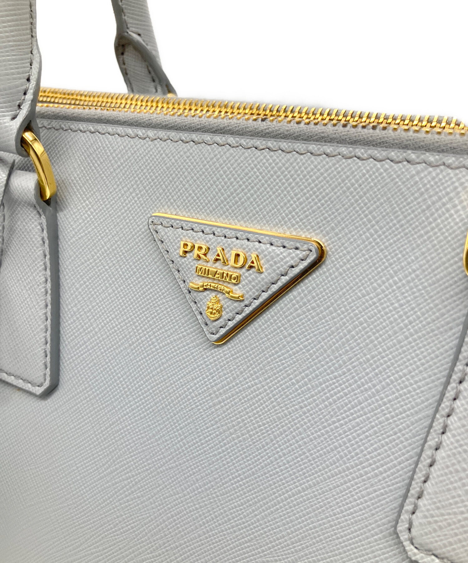中古・古着通販】PRADA (プラダ) ガレリア サフィアーノレザー バッグ