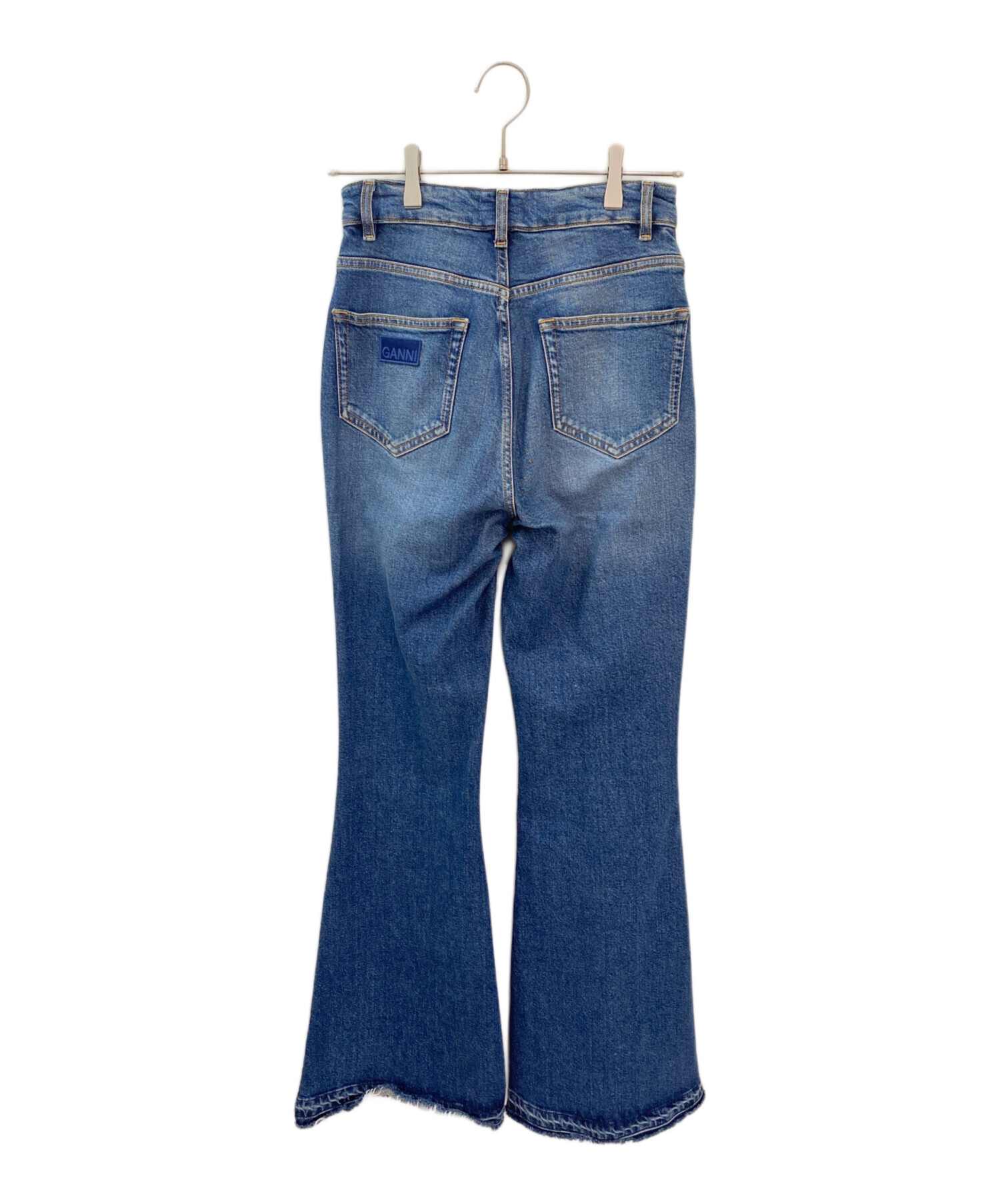 パンツ GANNI Future Denim Wide Jeans 中古・古着通販】GANNI (ガニー) Stretch future denim サイズ:26