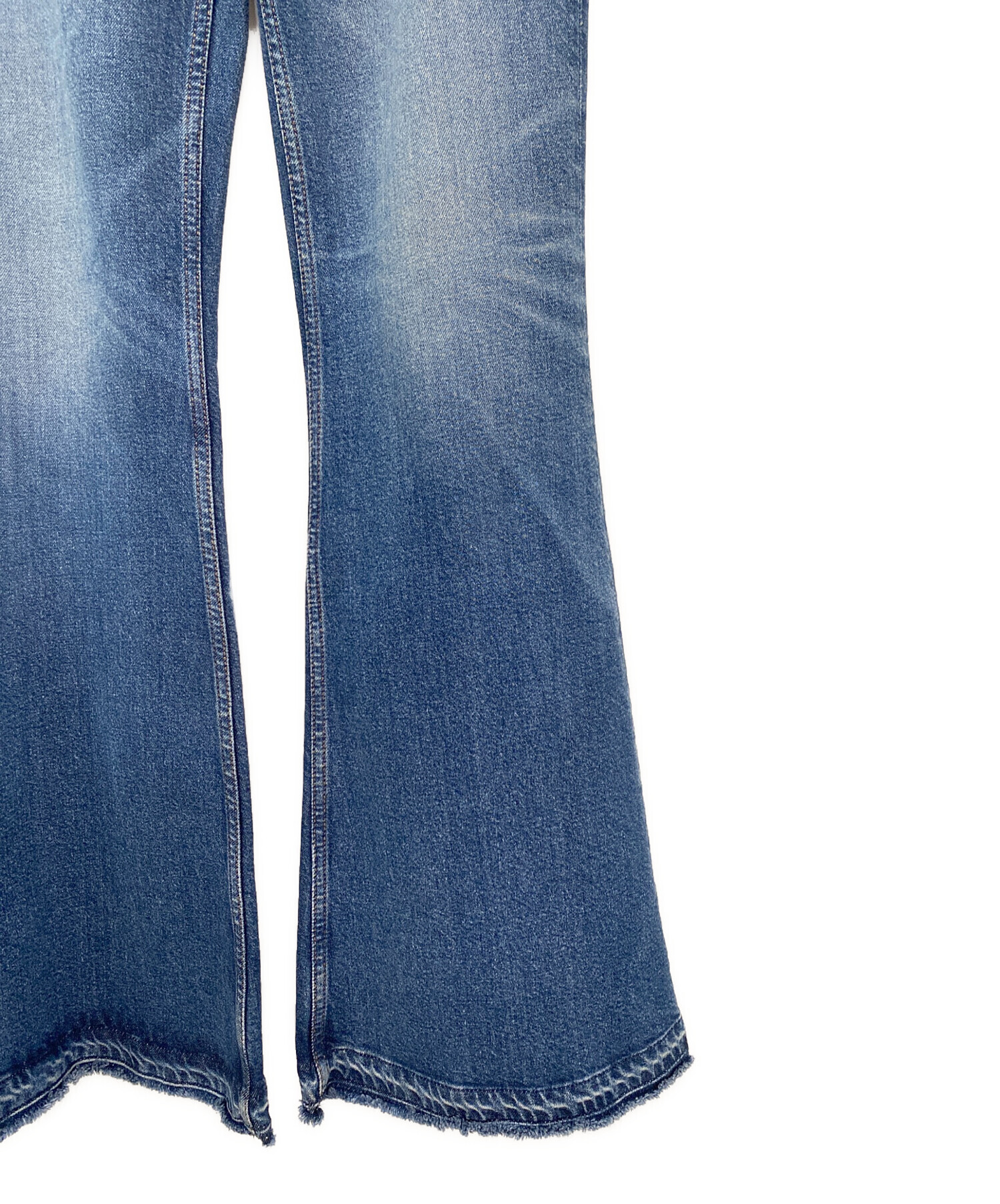 GANNI ガニープリントデニムパンツ 中古・古着通販】GANNI (ガニー) Stretch future denim サイズ:26