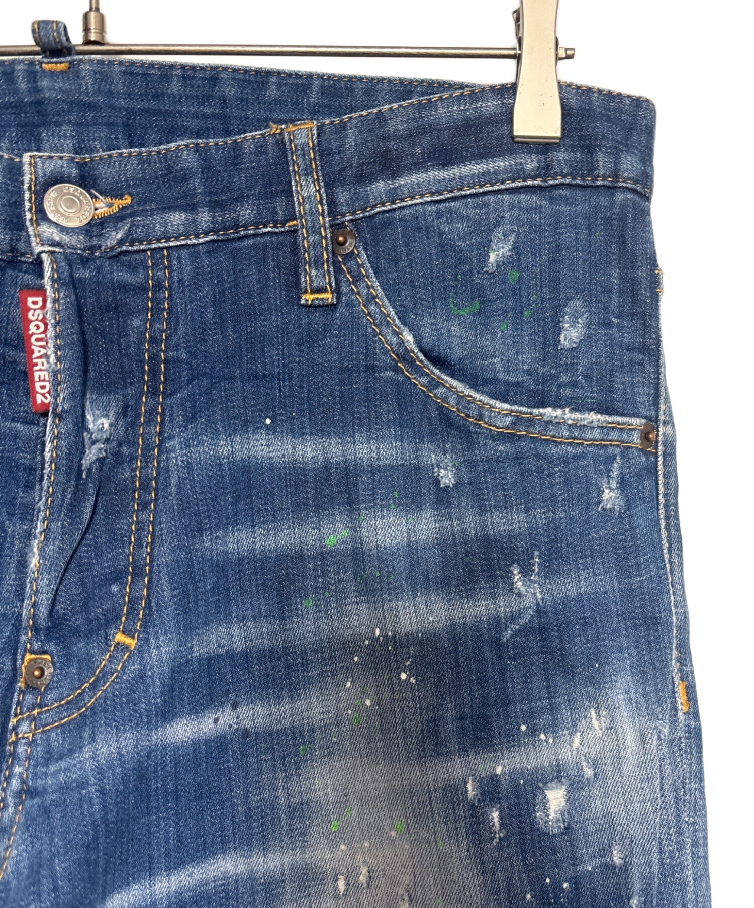 中古・古着通販】DSQUARED2 (ディースクエアード) デニムパンツ