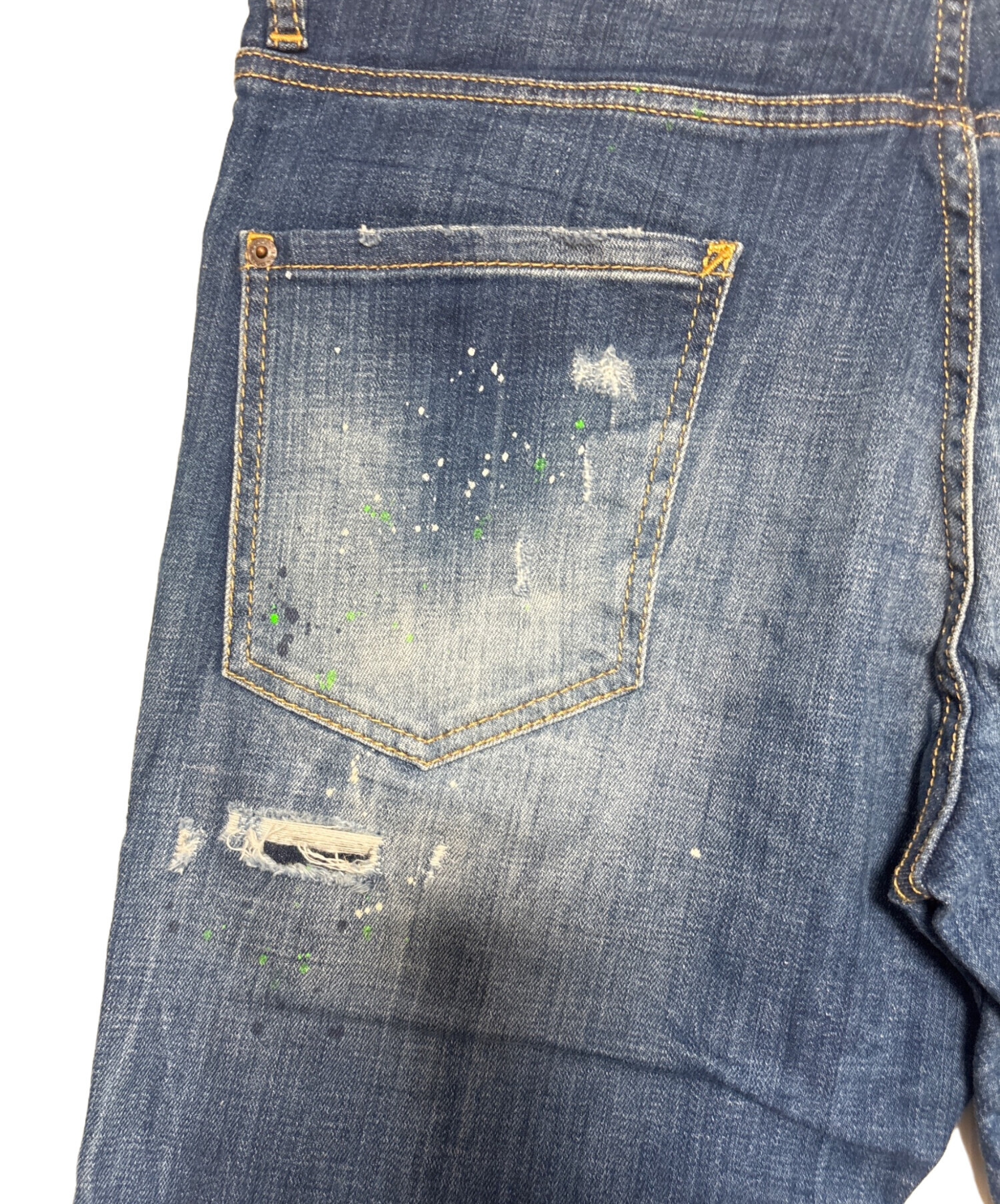 中古・古着通販】DSQUARED2 (ディースクエアード) デニムパンツ