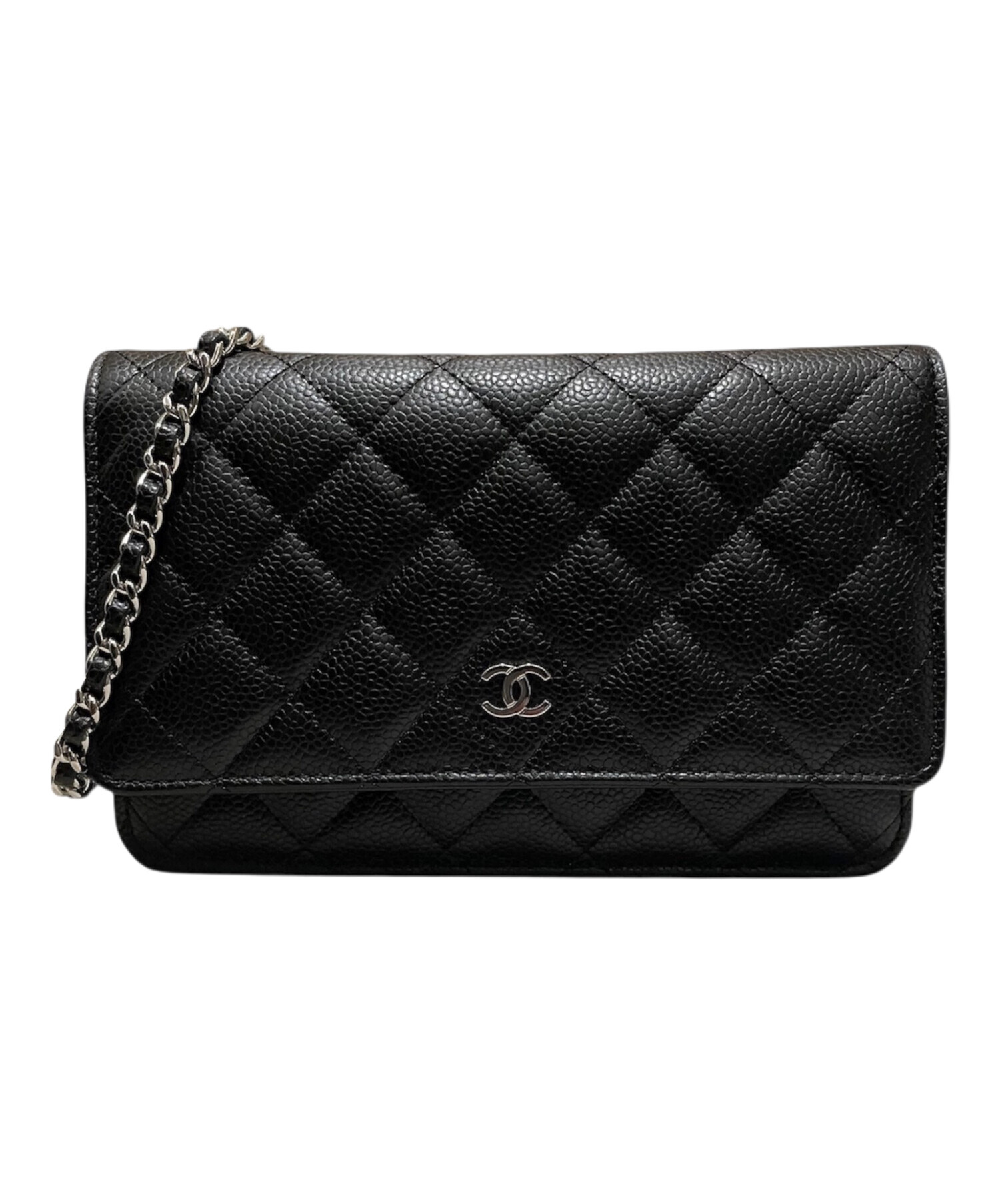 CHANEL マトラッセ　チェーンウォレット 中古・古着通販】CHANEL (シャネル) マトラッセ チェーンウォレット