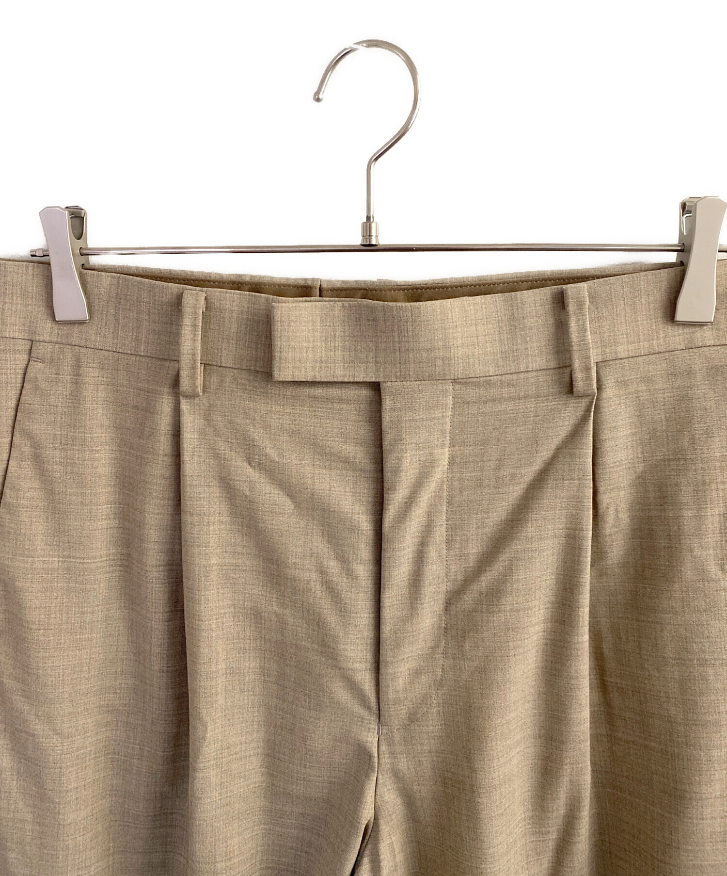 中古・古着通販】AURALEE (オーラリー) スラックス ベージュ サイズ:4