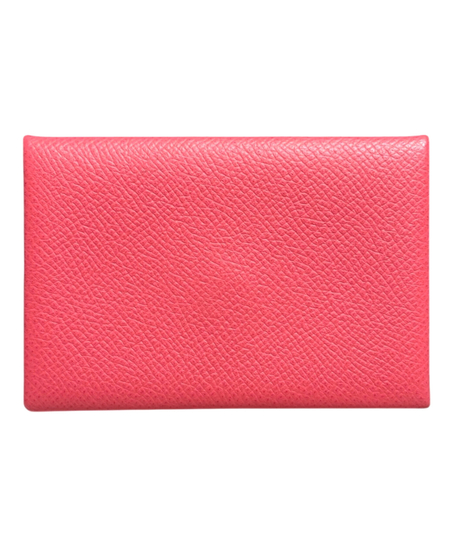 エルメス　ガルヴィ　名刺入れ　ピンク 中古・古着通販】HERMES (エルメス) カルヴィ/カードケース ピンク