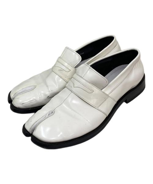 e*n様 Maison Margiela ホワイト ローファー 38 1/2 美 中古・古着通販】Maison Margiela (メゾンマルジェラ) 足袋ローファー