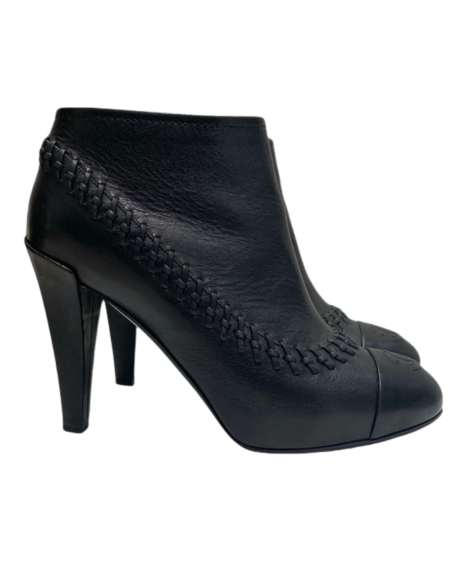 中古・古着通販】CHANEL (シャネル) ココマークショートブーツ