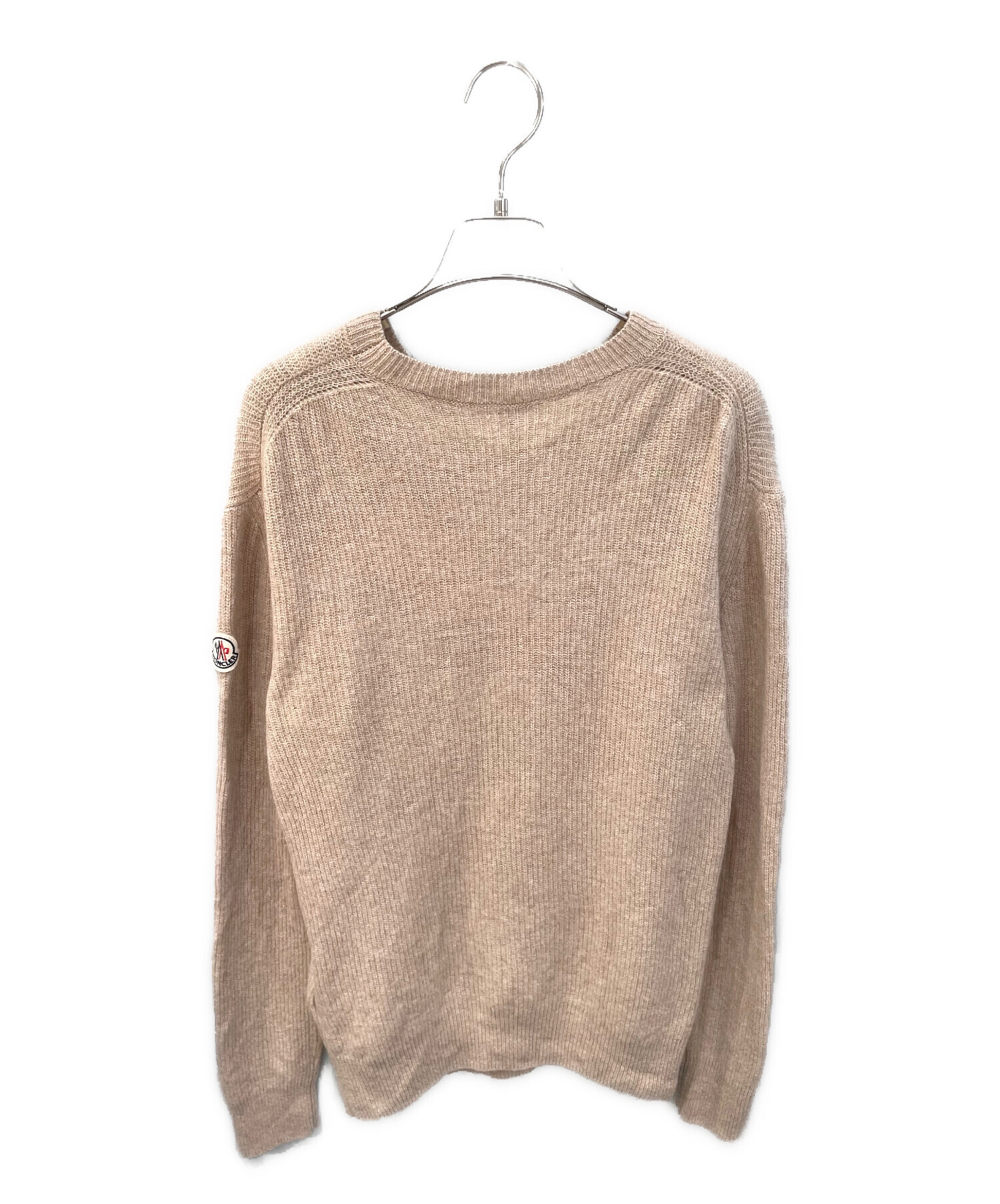 中古・古着通販】MONCLER (モンクレール) ロゴワッペン付き カシミヤ混