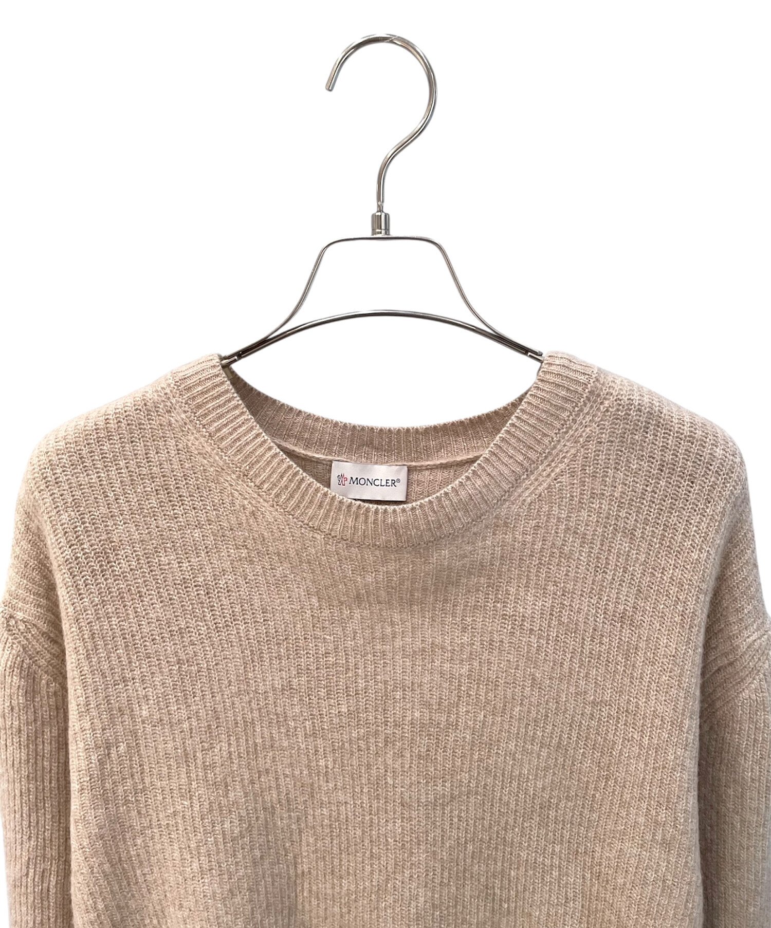 中古・古着通販】MONCLER (モンクレール) ロゴワッペン付き カシミヤ混