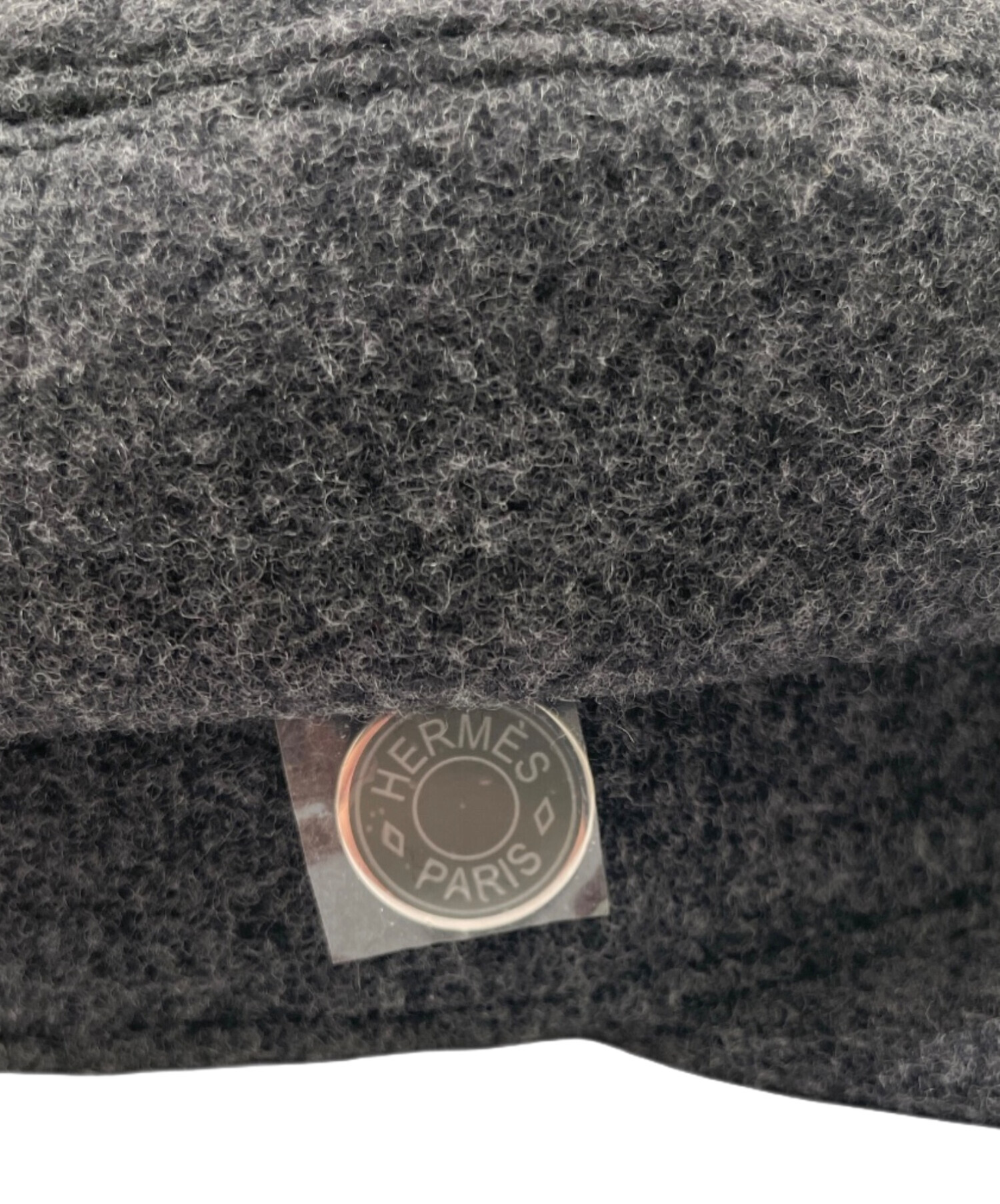 中古・古着通販】HERMES (エルメス) キャスケット チャコールグレー