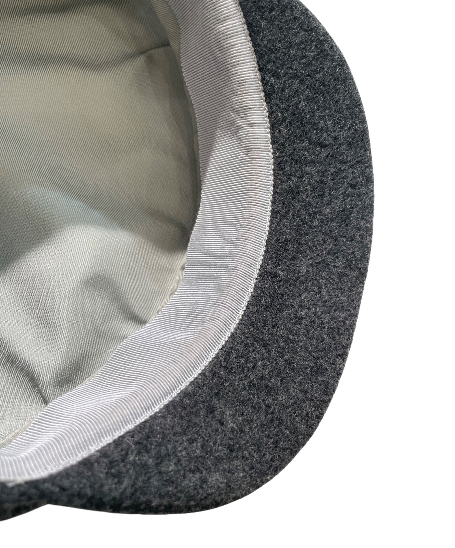 中古・古着通販】HERMES (エルメス) キャスケット チャコールグレー