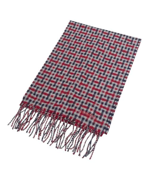 中古・古着通販】HERMES (エルメス) Hロゴカシミヤストール レッド