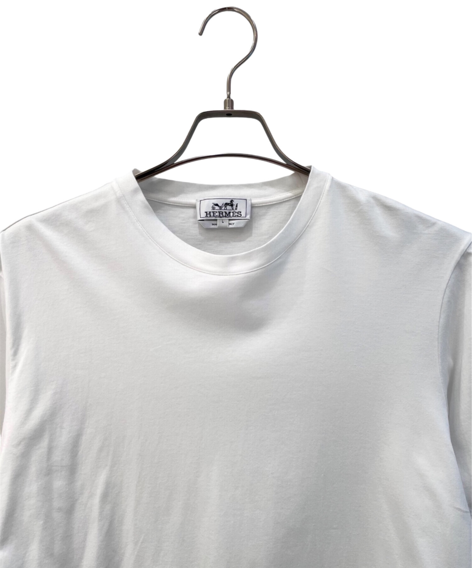 中古・古着通販】HERMES (エルメス) コットンクルーネックTシャツ