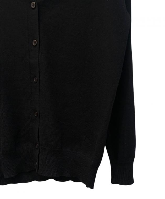中古・古着通販】PRADA (プラダ) ニットカーディガン ブラック サイズ
