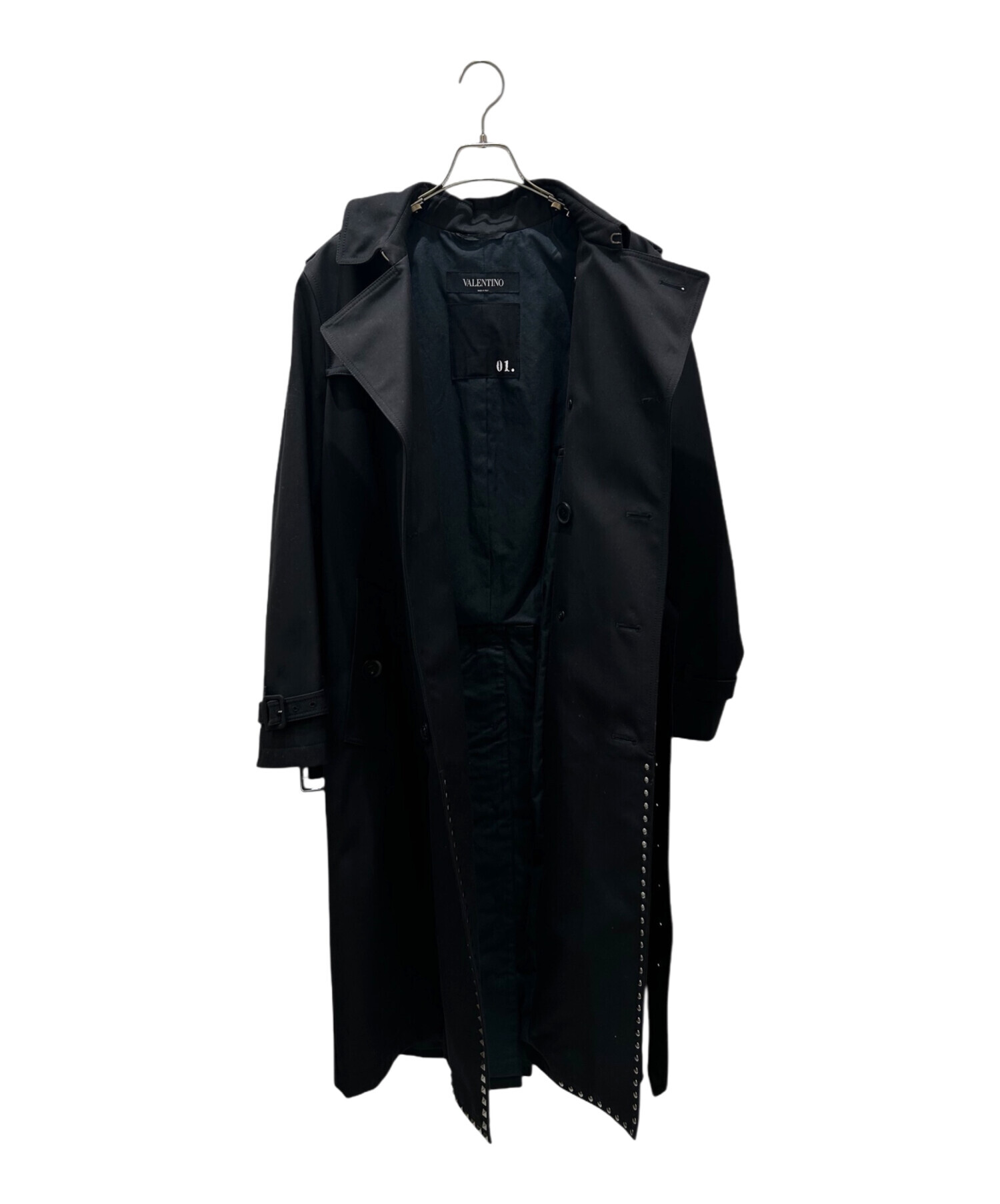 歴史的名品 ヴィンテージ Valentino Garavani ロングコート 中古・古着通販】VALENTINO (ヴァレンティノ) トレンチコート ブラック