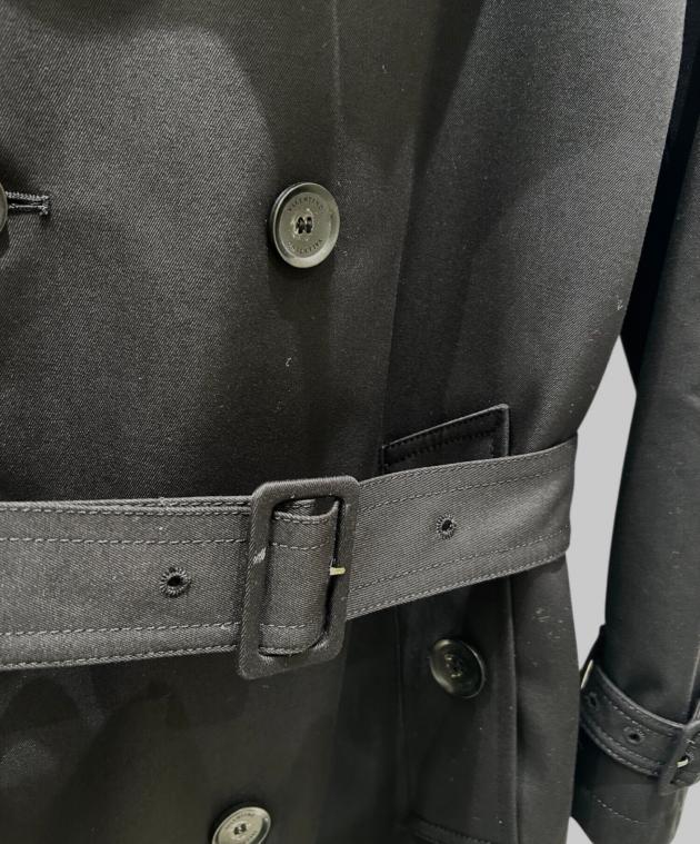 中古・古着通販】VALENTINO (ヴァレンティノ) トレンチコート ブラック