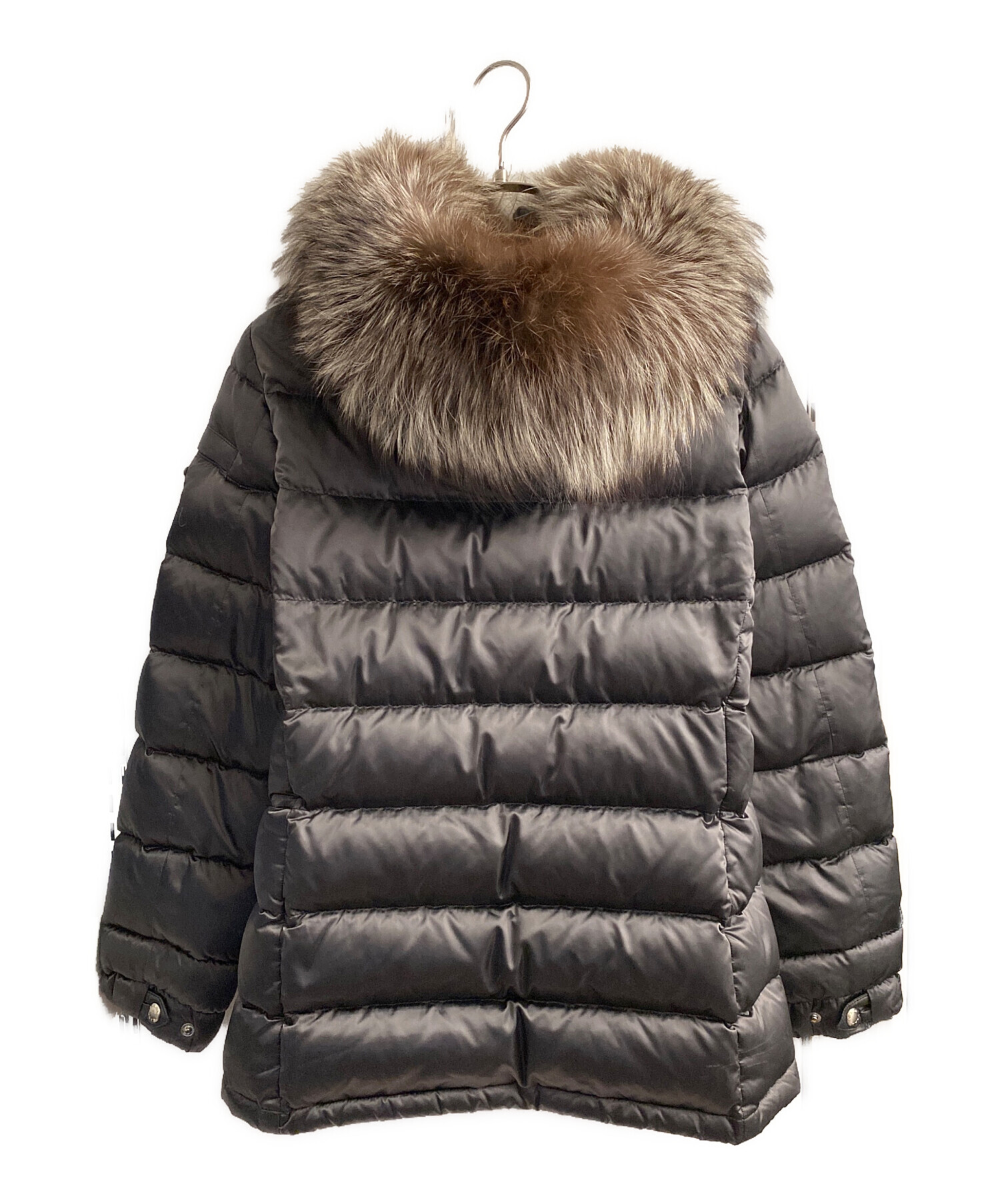 プラダ　ファーダウンジャケット 中古・古着通販】PRADA (プラダ) ファーダウンジャケット グレー