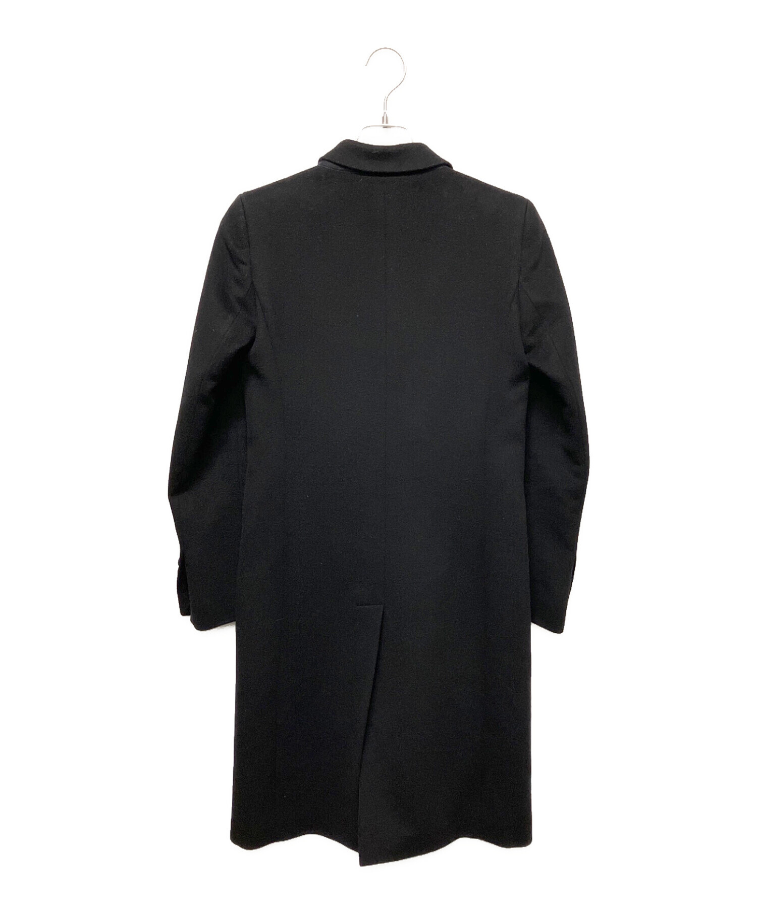 中古・古着通販】GUCCI (グッチ) ウール チェスターコート ブラック