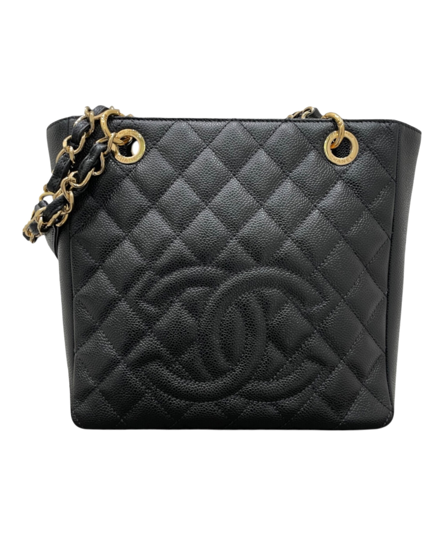 中古・古着通販】CHANEL (シャネル) pstトート ブラック｜ブランド