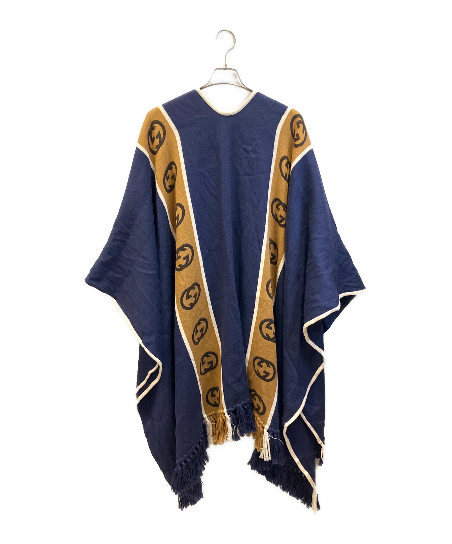 中古・古着通販】GUCCI (グッチ) インターロッキングG ケープ 581603