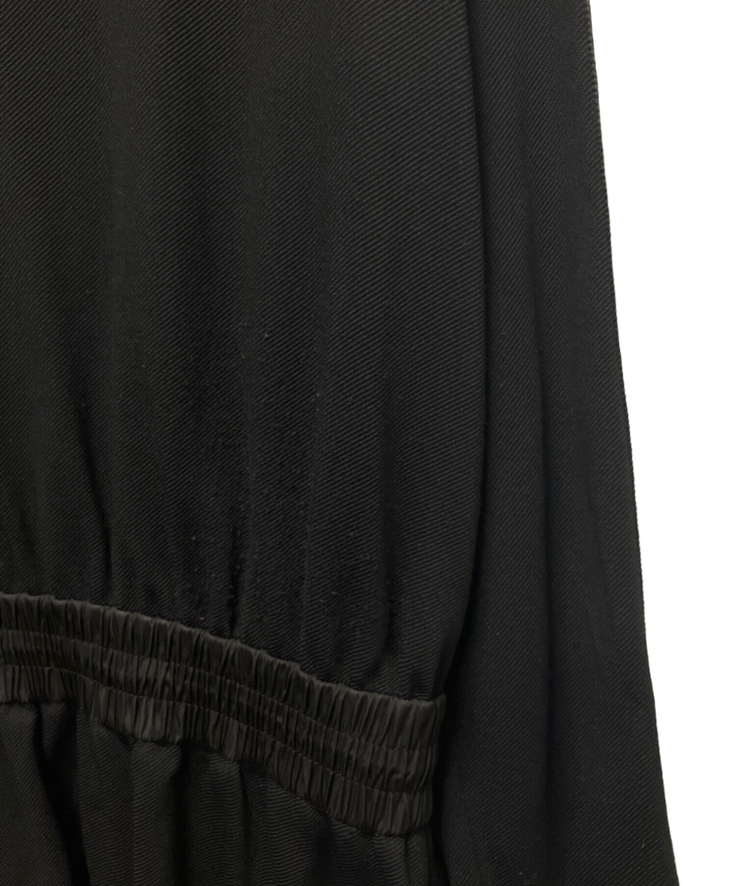 中古・古着通販】MONCLER (モンクレール) ジャージワンピース ブラック