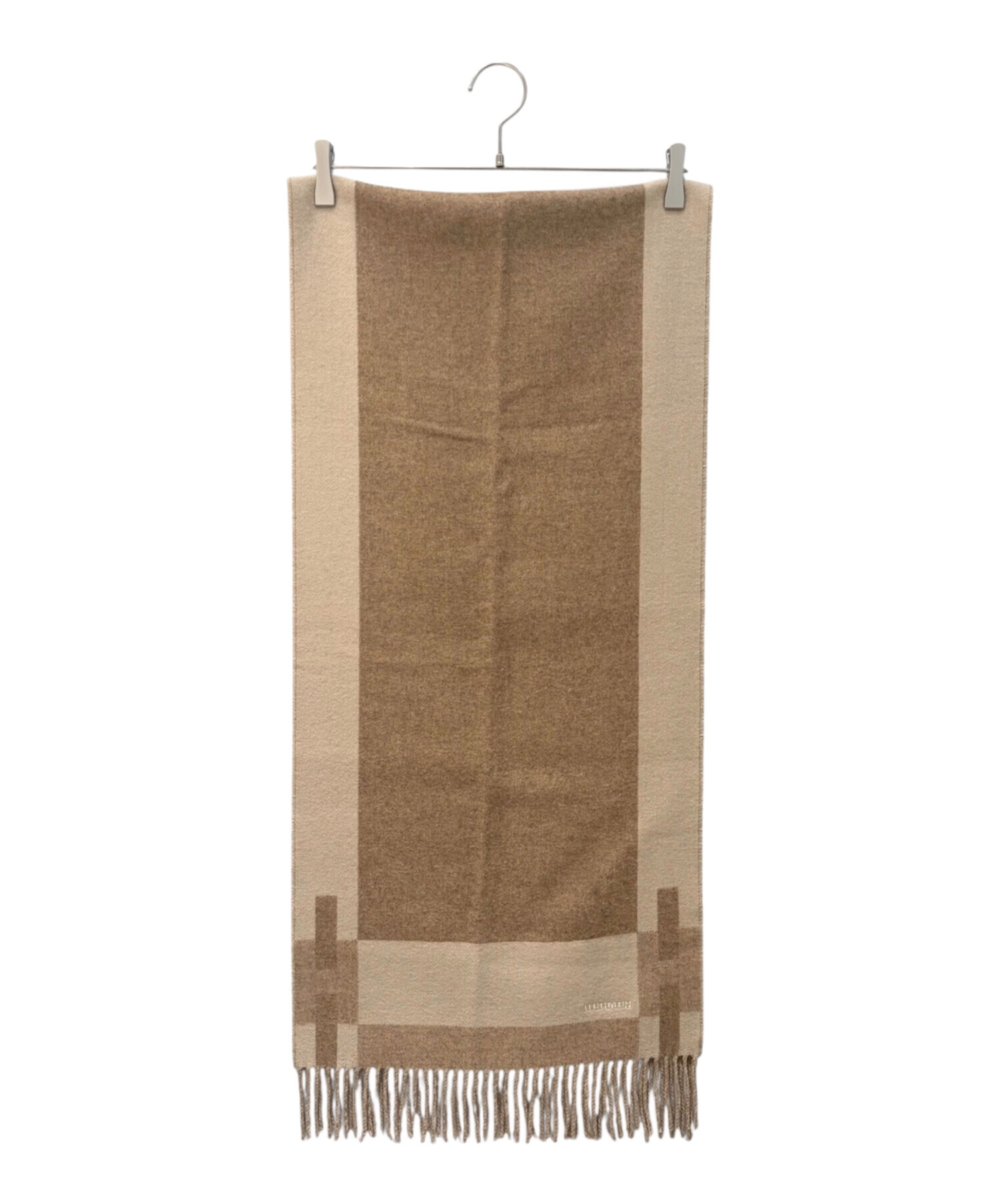 中古・古着通販】HERMES (エルメス) カシミヤマフラー Hパッサン