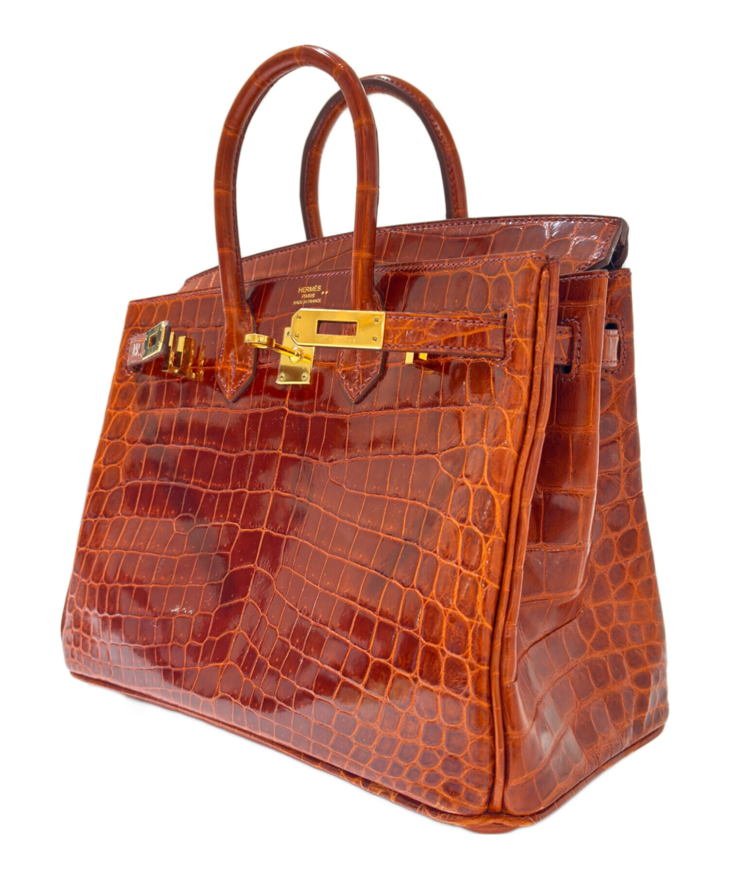 中古・古着通販】HERMES (エルメス) Birkin25 Niloticus Crocodile