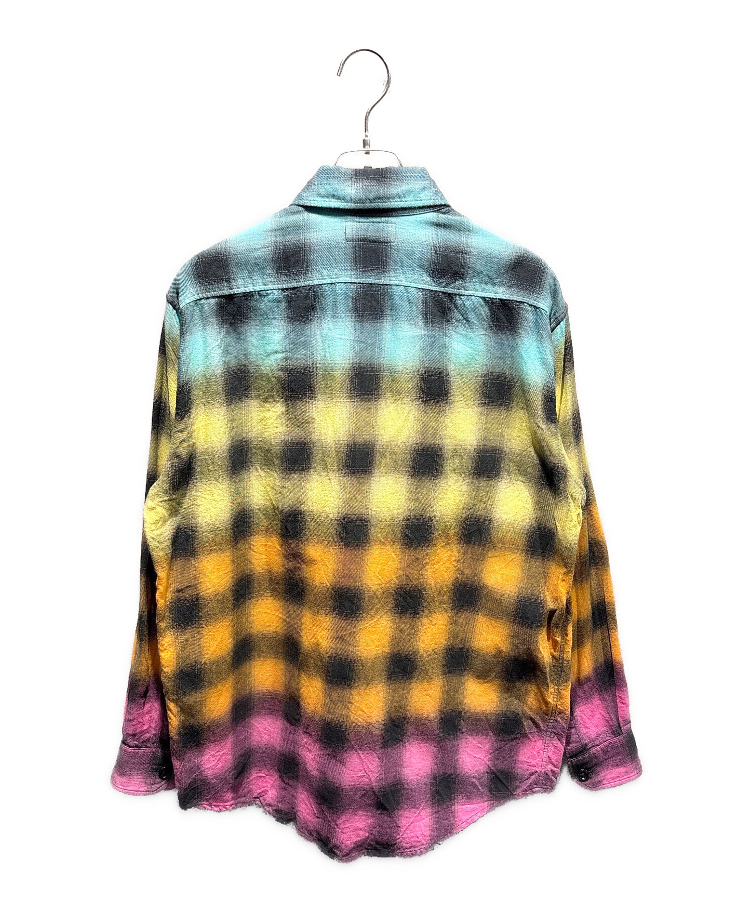中古・古着通販】CELINE (セリーヌ) グラデーションレインボーチェック 