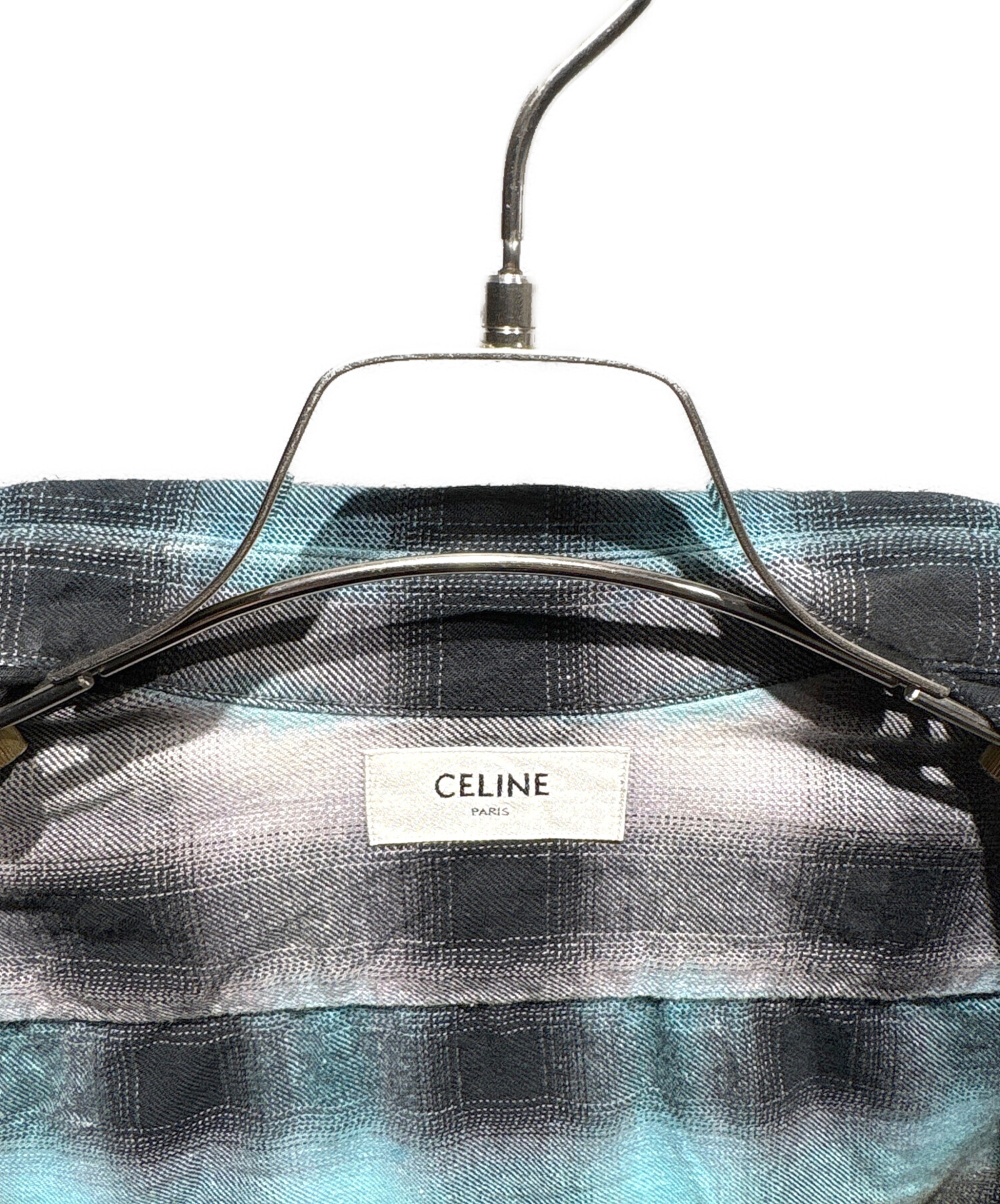 中古・古着通販】CELINE (セリーヌ) グラデーションレインボーチェック