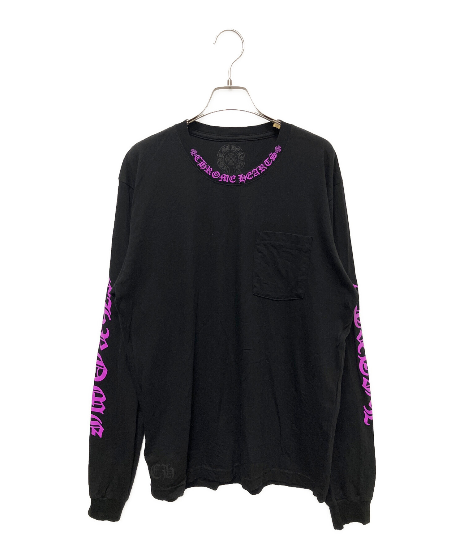 【中古品】Chrome Hearts Neck Logo 長袖 Tシャツ 中古・古着通販】CHROME HEARTS (クロムハーツ) オールド