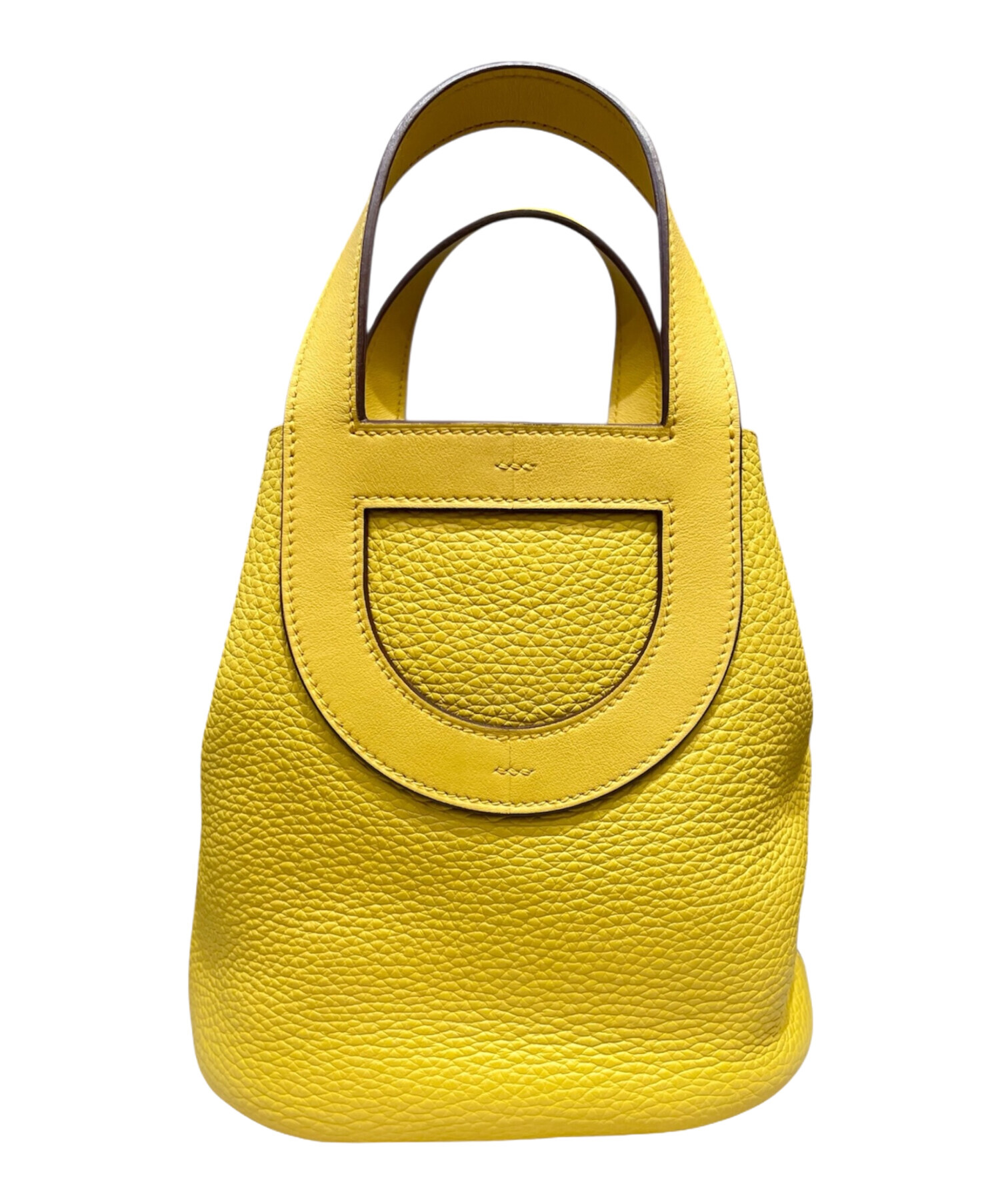 中古・古着通販】HERMES (エルメス) インザループ18 イエロー サイズ