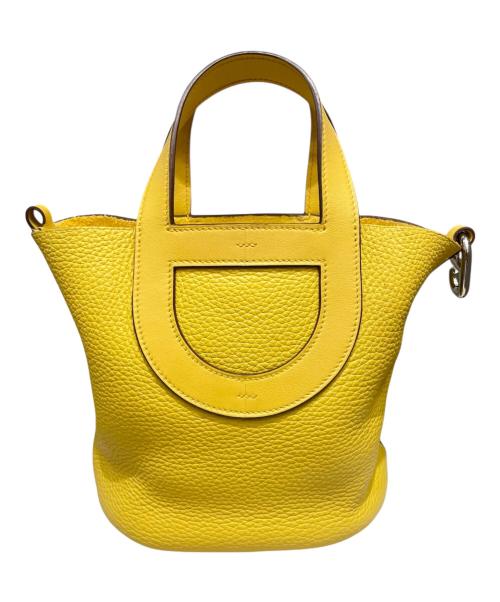 HERMES エルメス スリングバック パンプス イエロー 中古・古着通販】HERMES (エルメス) インザループ18/ハンドバッグ