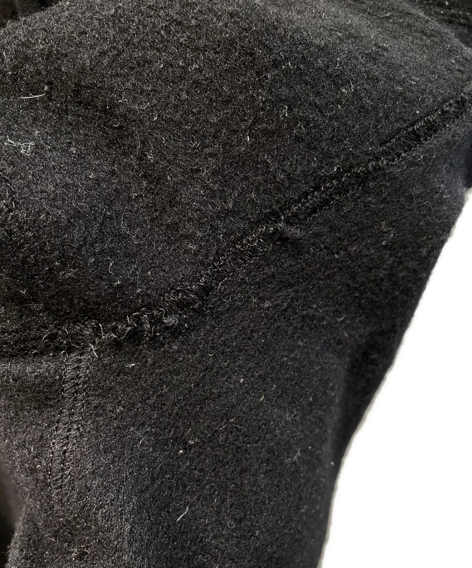 中古・古着通販】PRADA (プラダ) パーカー ブラック サイズ:38 