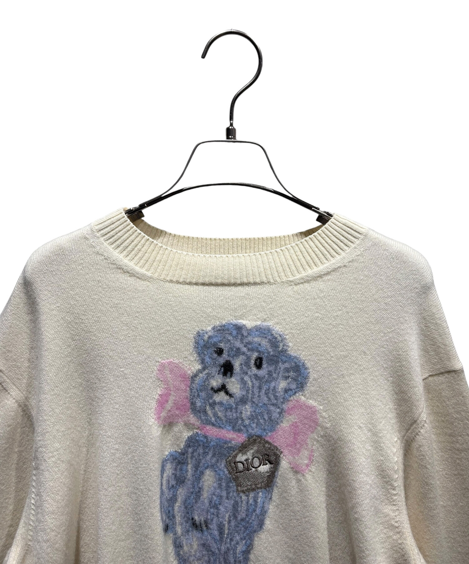 中古・古着通販】Dior (ディオール) ボビークルーネックカシミアジャ 