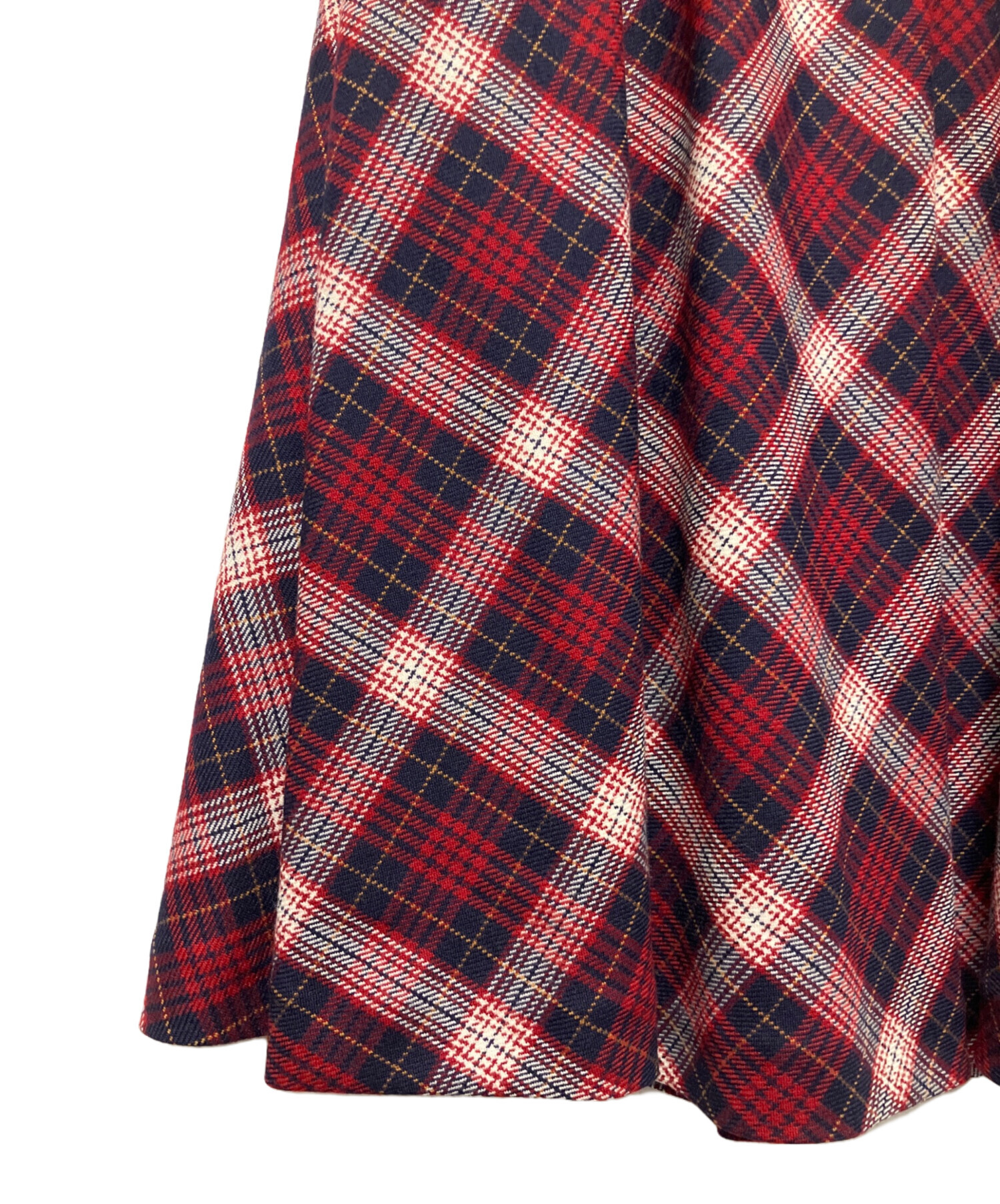 Christian Dior 2022ss コレクション チェックスカート 中古・古着通販】Christian Dior (クリスチャン ディオール) シルク