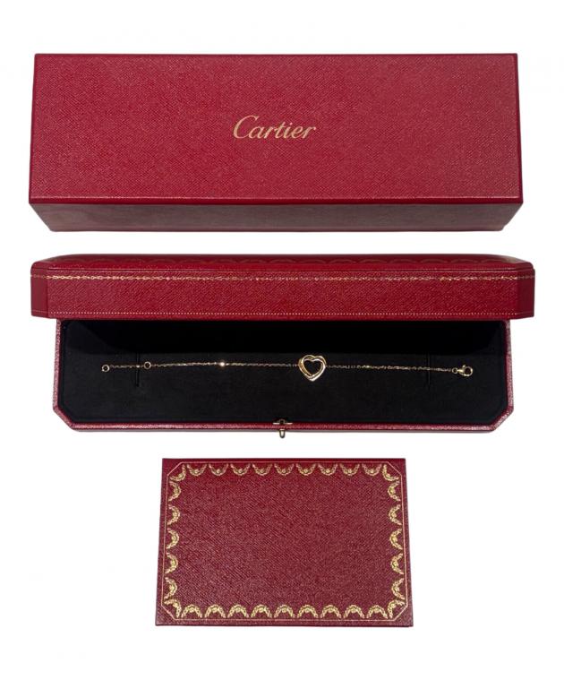中古・古着通販】Cartier (カルティエ) トリニティ ハートブレスレット
