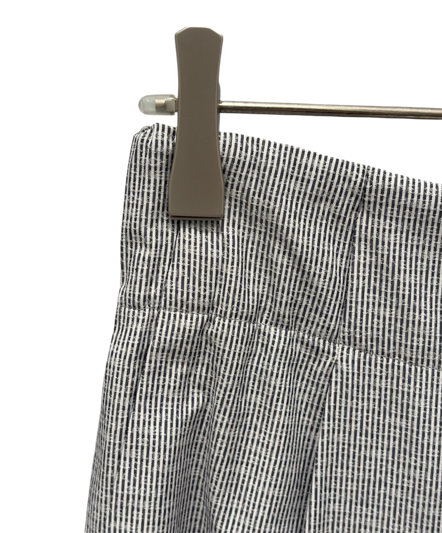 中古・古着通販】CHANEL (シャネル) ワイドパンツ ホワイト×ネイビー