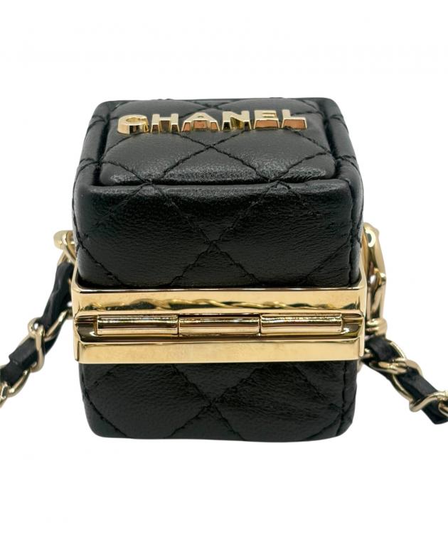 中古・古着通販】CHANEL (シャネル) ミニバックチャーム ブラック