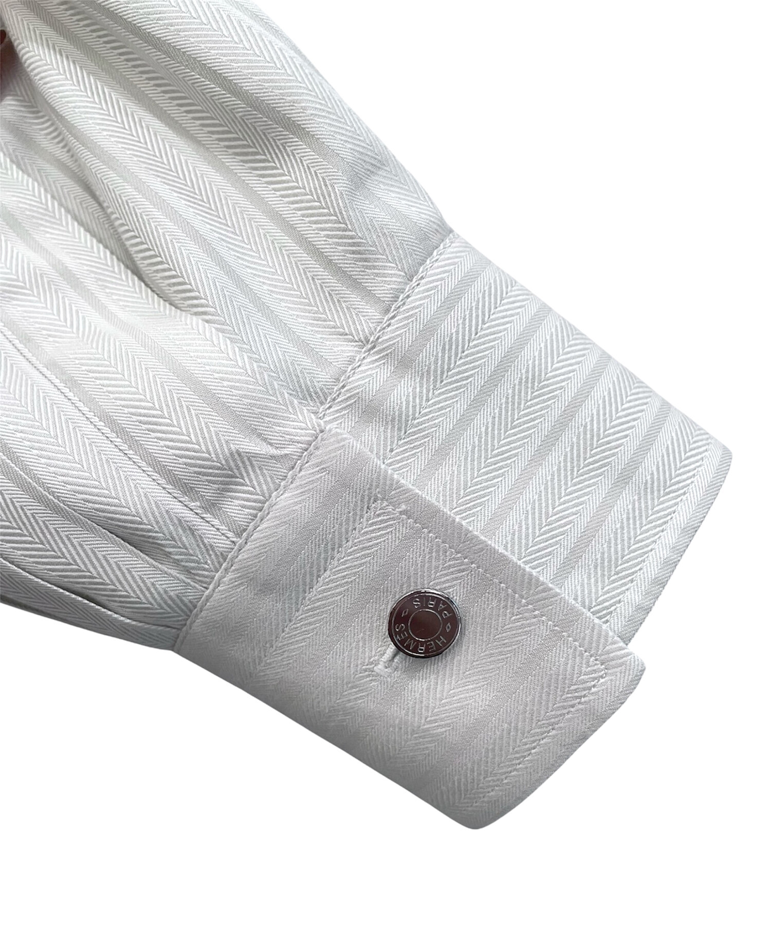 中古・古着通販】HERMES (エルメス) セリエボタン織り柄レギュラー