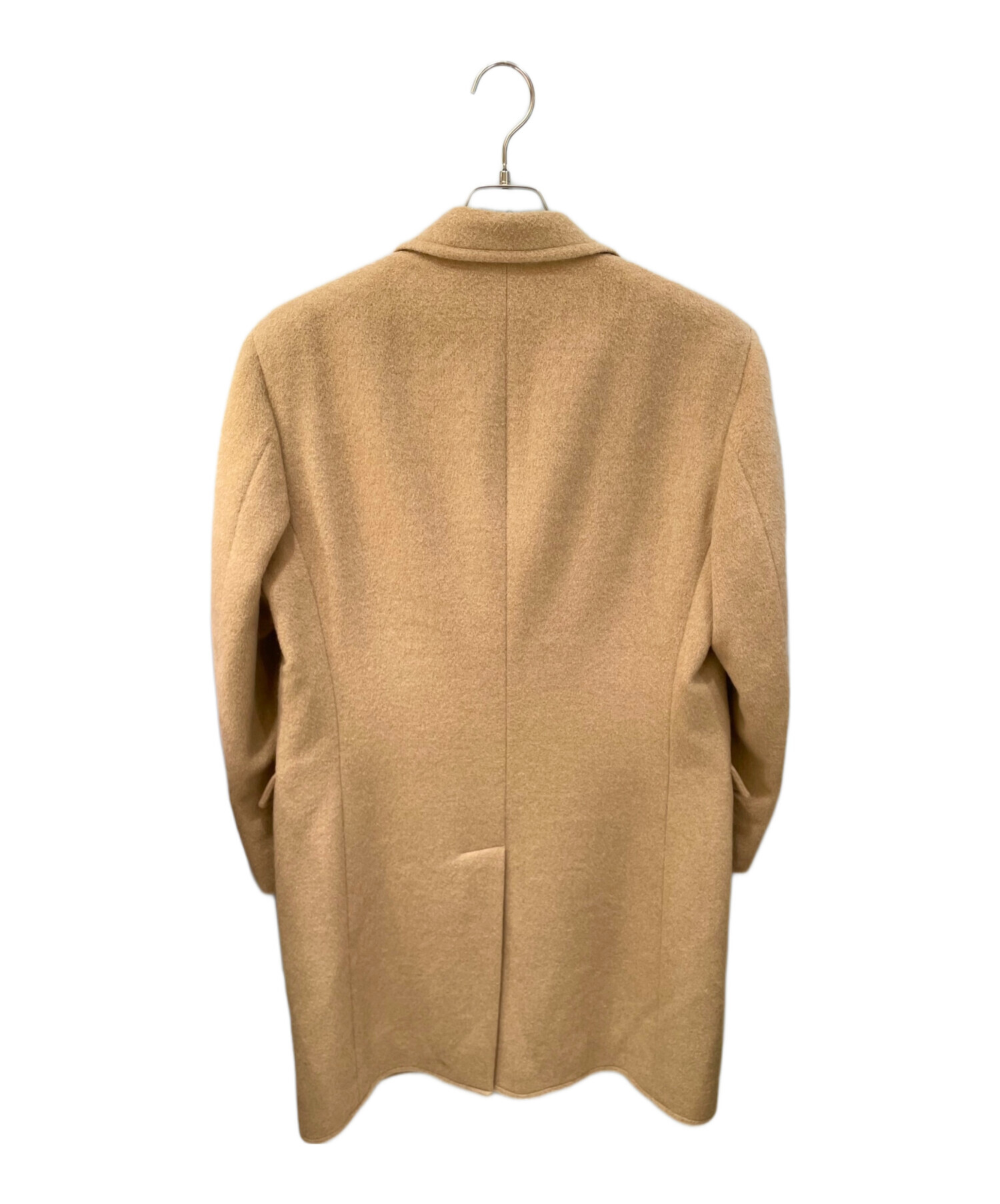 中古・古着通販】HERMES (エルメス) 切り替えレザーカラーカシミヤ