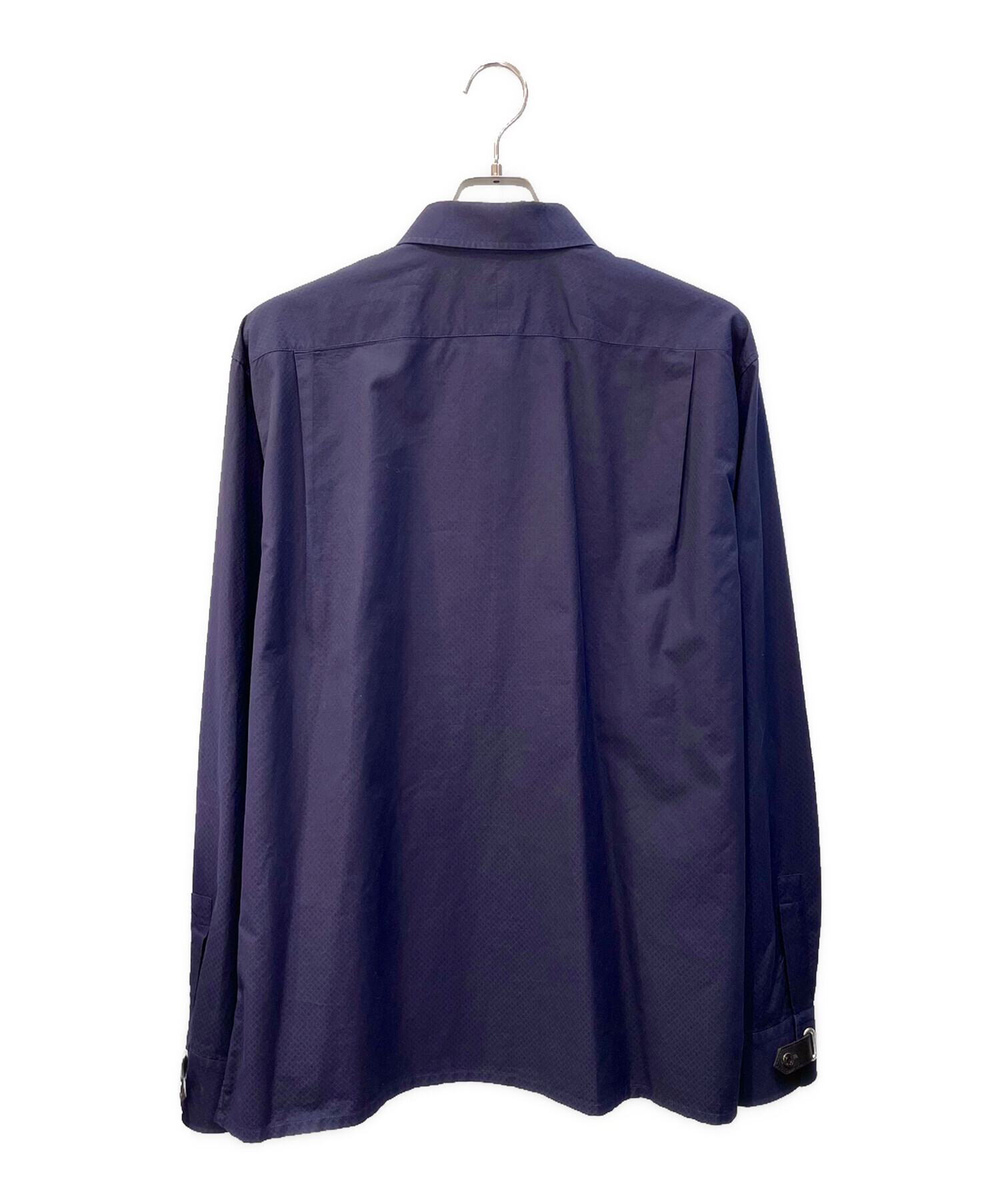 中古・古着通販】HERMES (エルメス) ジャカード織り長袖シャツ