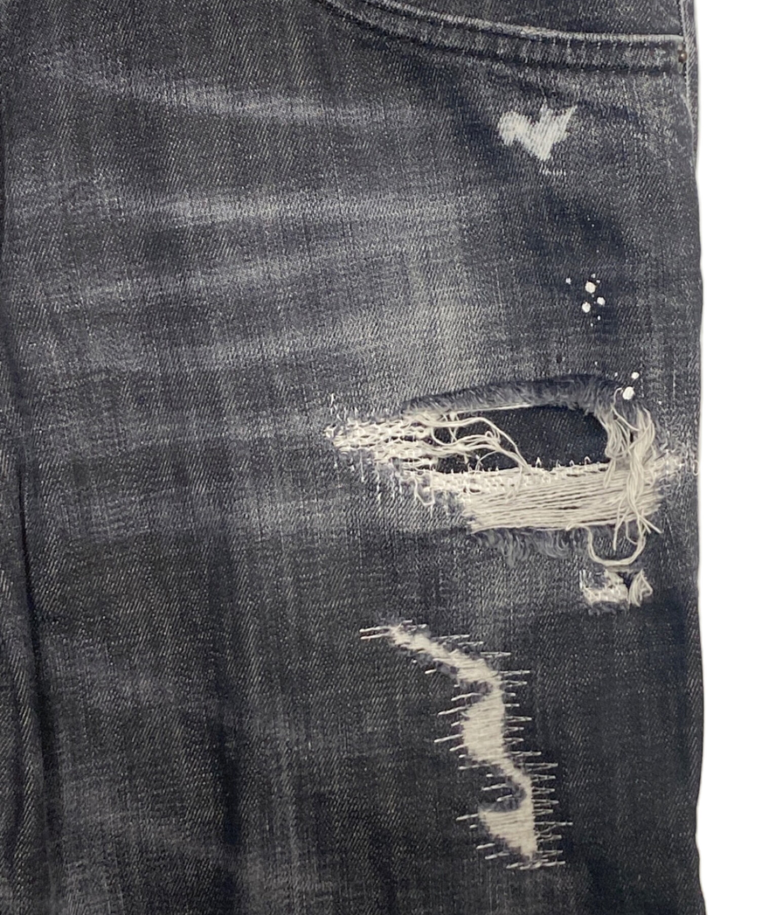 中古・古着通販】DSQUARED2 (ディースクエアード) BLACK PIONER WASH 
