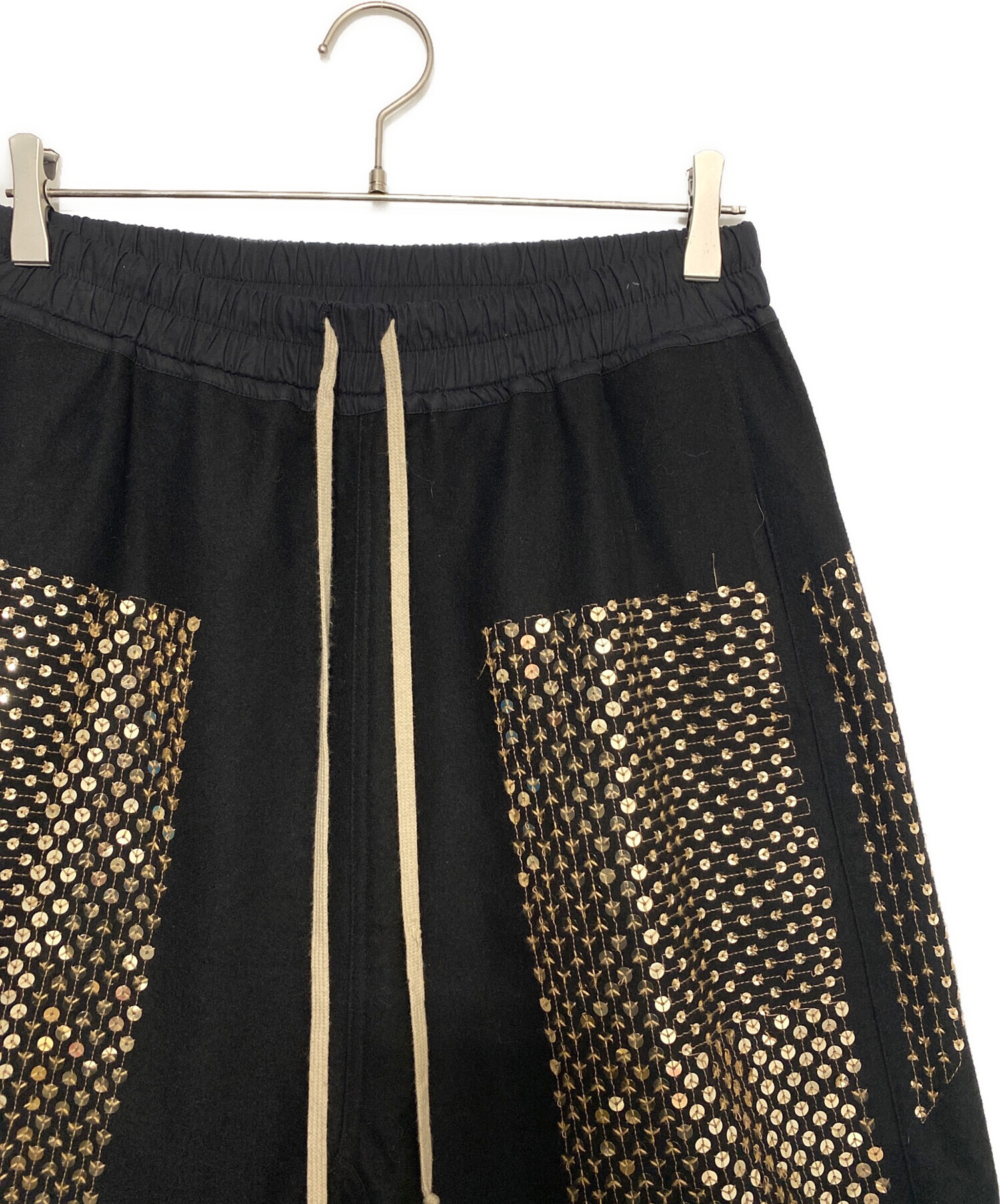 中古・古着通販】RICK OWENS (リックオウエンス) スパンコール装飾