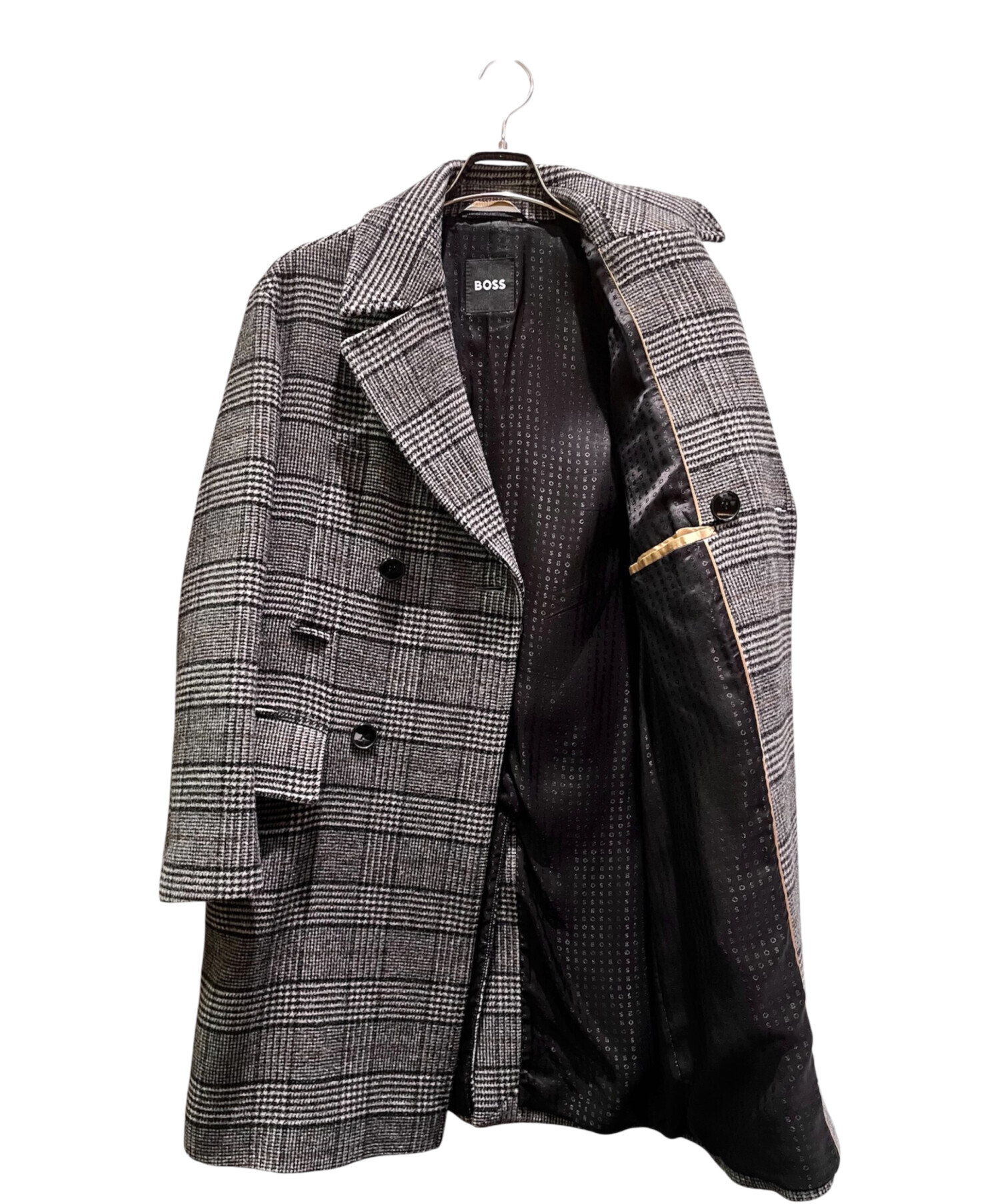 中古・古着通販】HUGO BOSS (ヒューゴ ボス) ダブルブレストコート